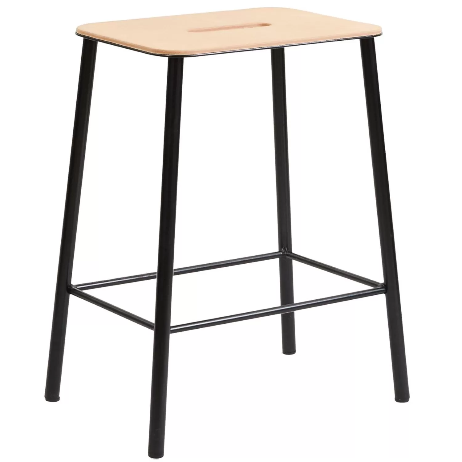 Frama Adam Stool Hocker, Ledersitz | Barhocker