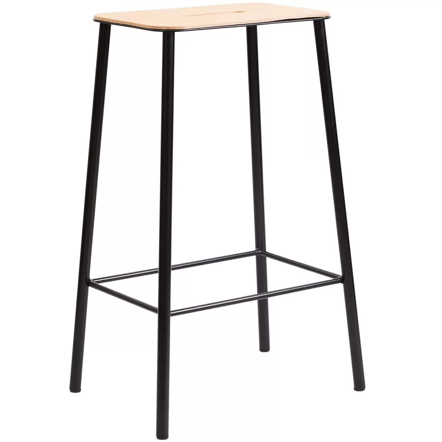 Frama Adam Stool Hocker, Ledersitz | Barhocker