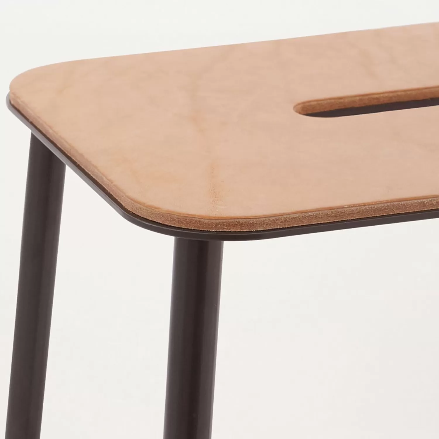 Frama Adam Stool Hocker, Ledersitz | Barhocker