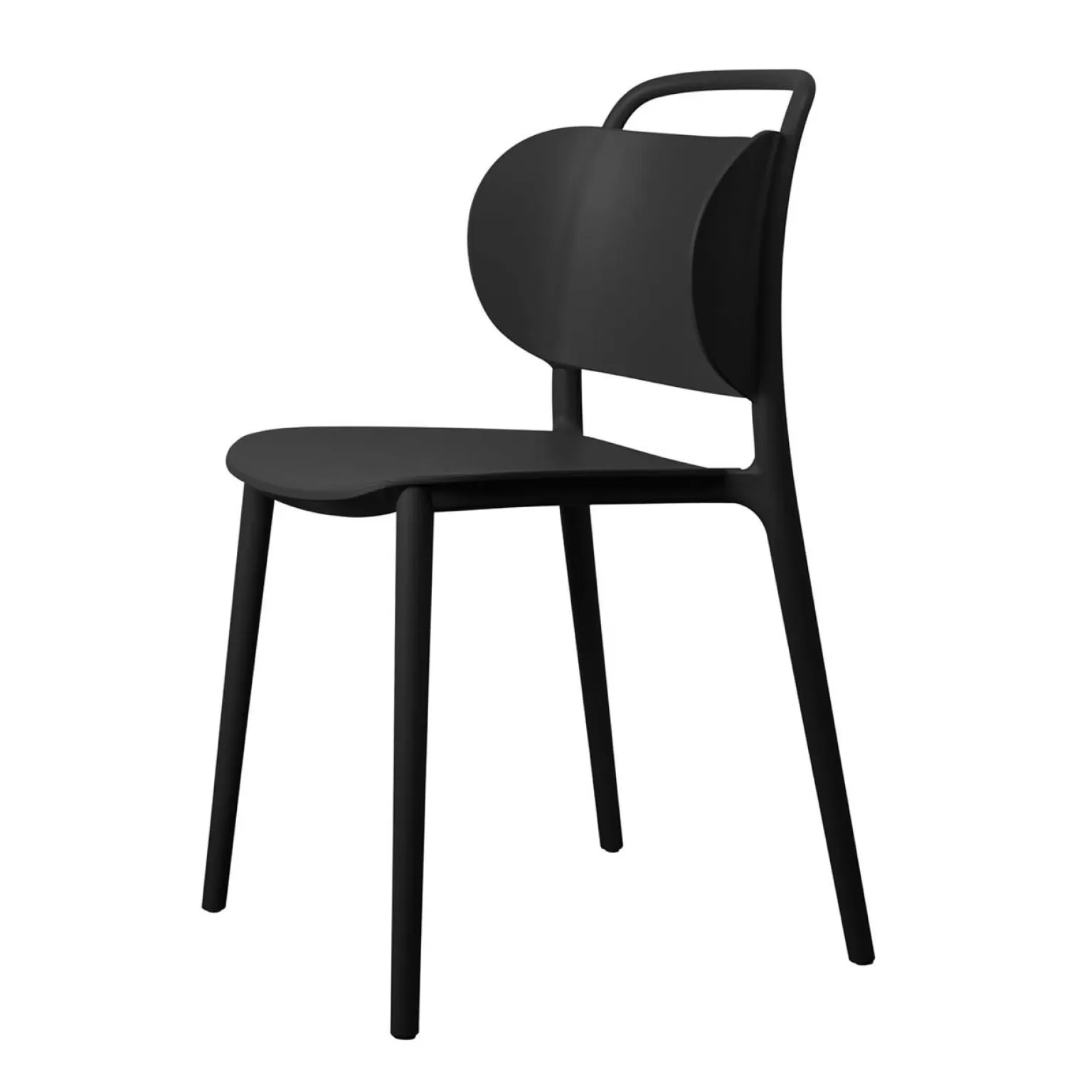 ByON Ayla Chair 45X45X82Cm, Black | Stühle