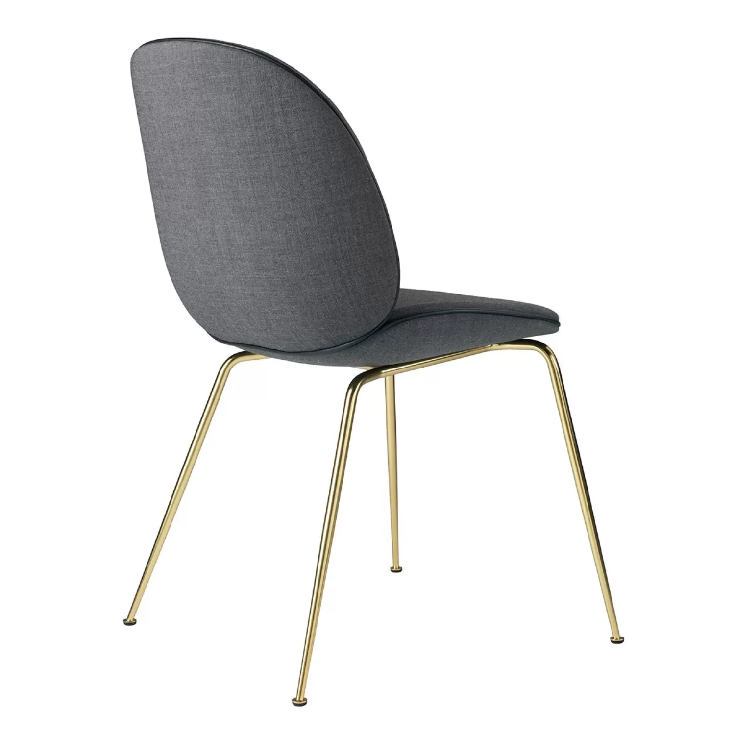 GUBI Beetle Dining Chair, Messing/ Remix 152 | Stühle