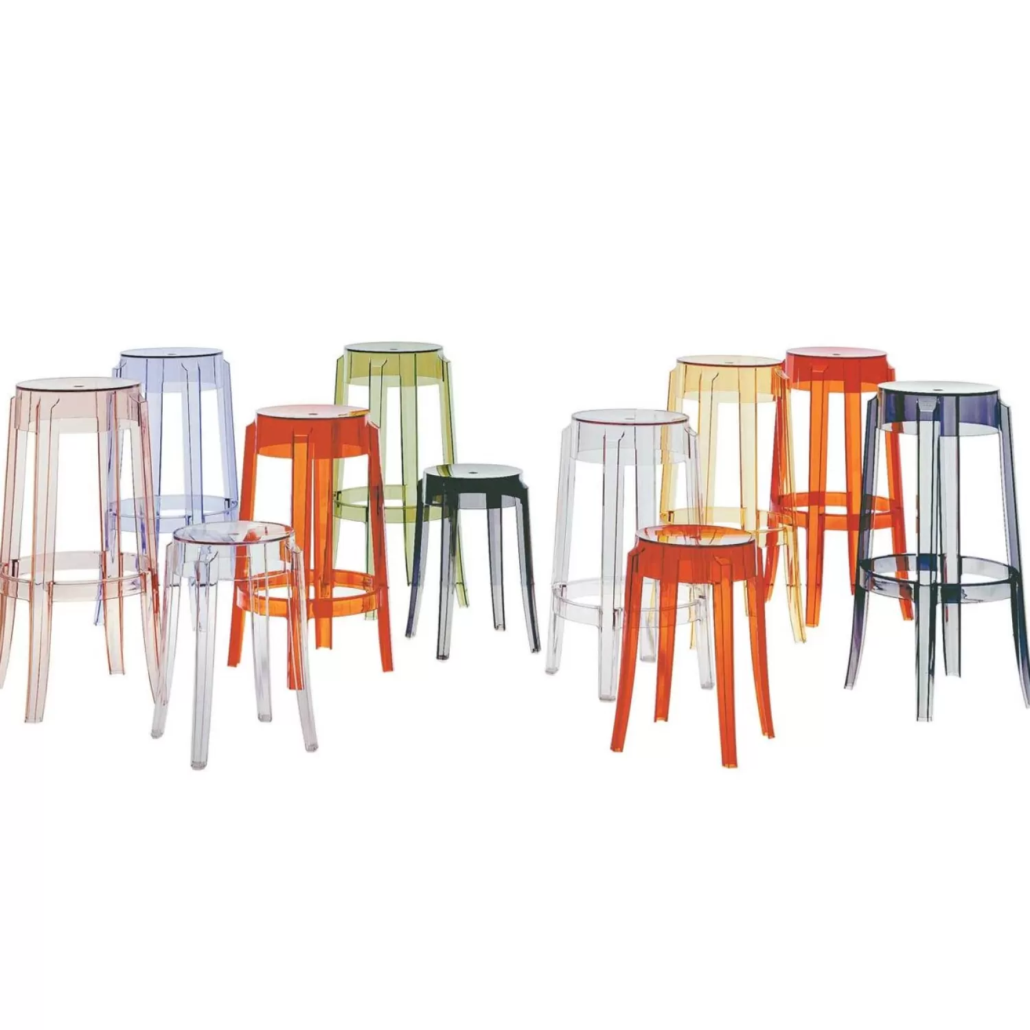 Kartell Charles Ghost Hocker | Hocker