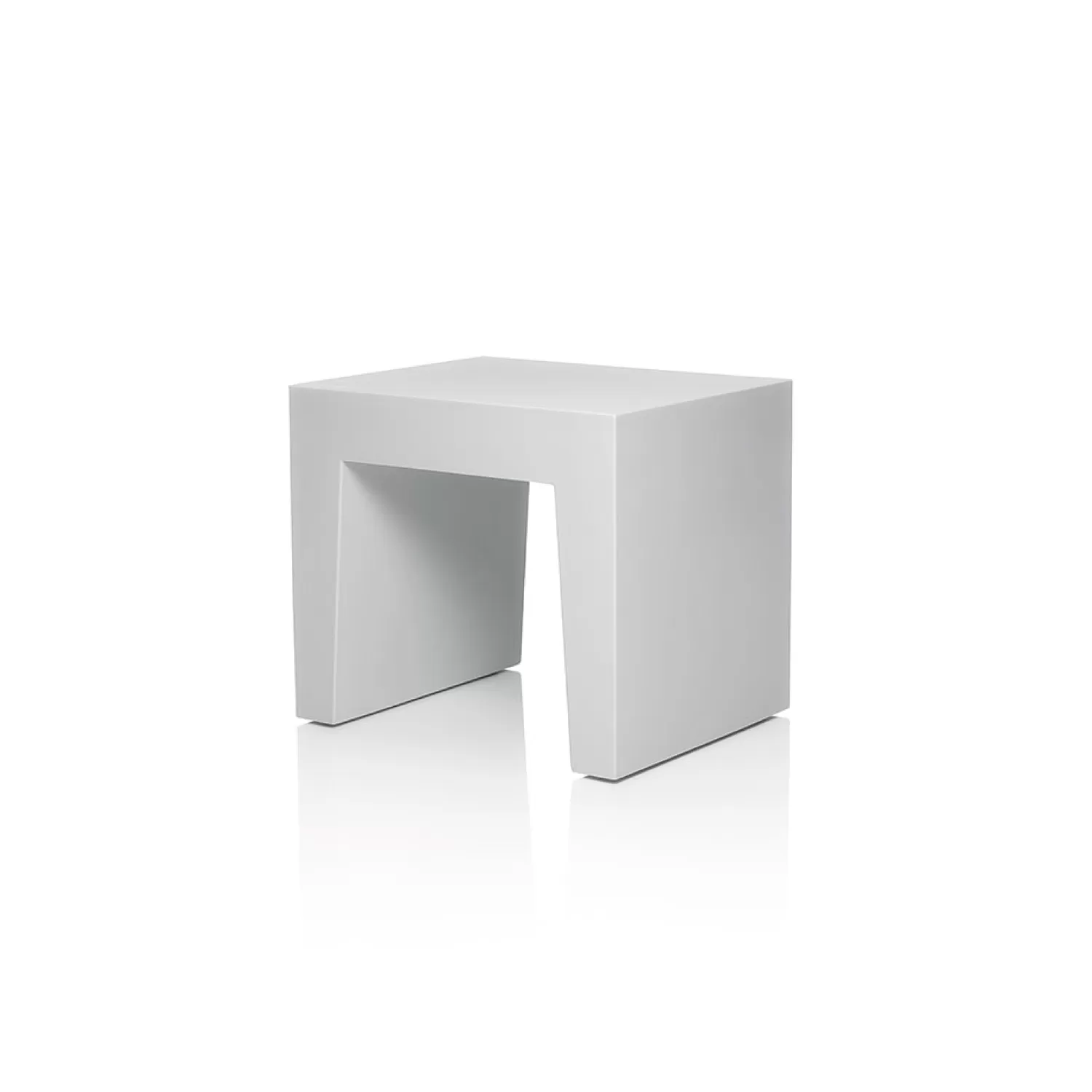 Fatboy Concrete Hocker, Weiss | Hocker