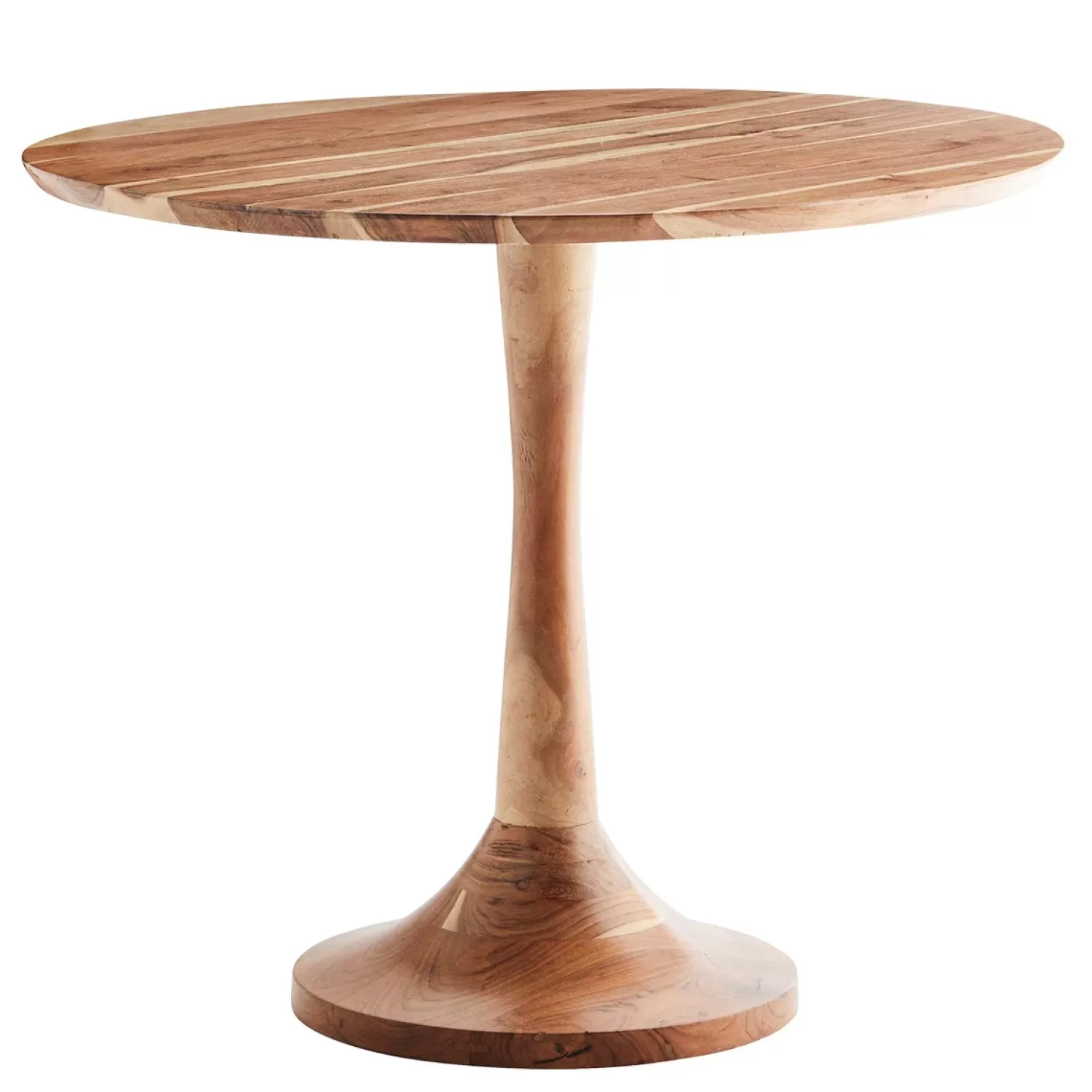 Madam Stoltz Dining Table Wood, 90X75 Cm< Ess- Und Bartische