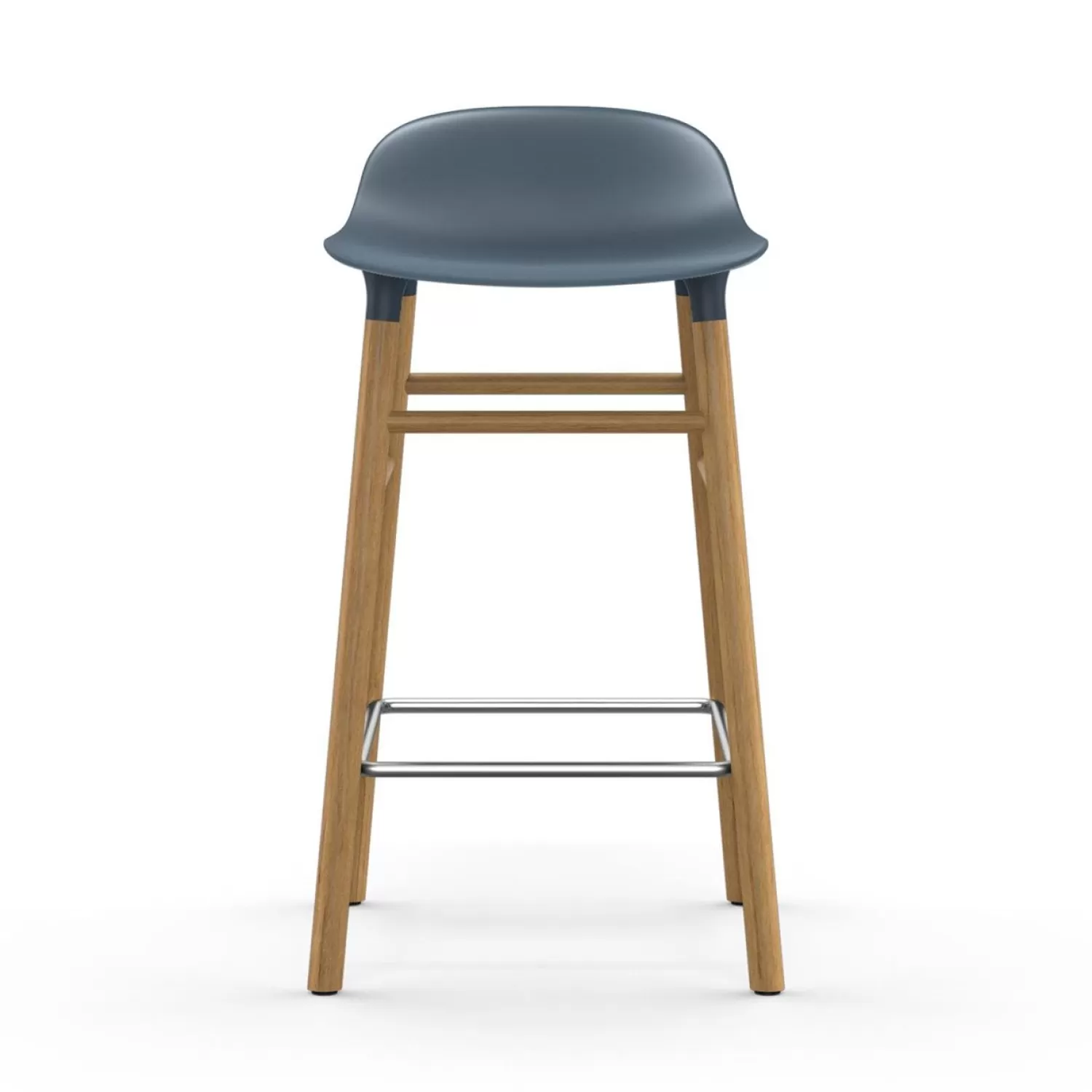 Normann Copenhagen Form Barhocker 65Cm, Weis/Eiche | Barhocker