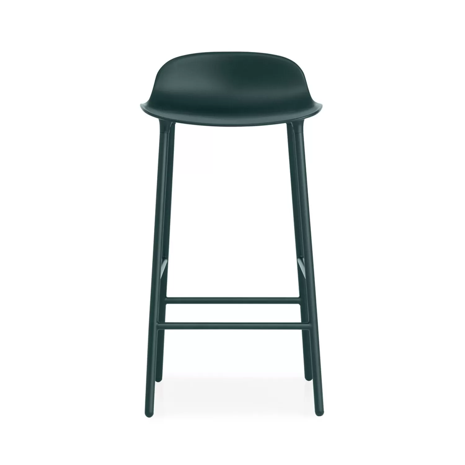 Normann Copenhagen Form Barhocker 75Cm, Weis/Stahl | Barhocker