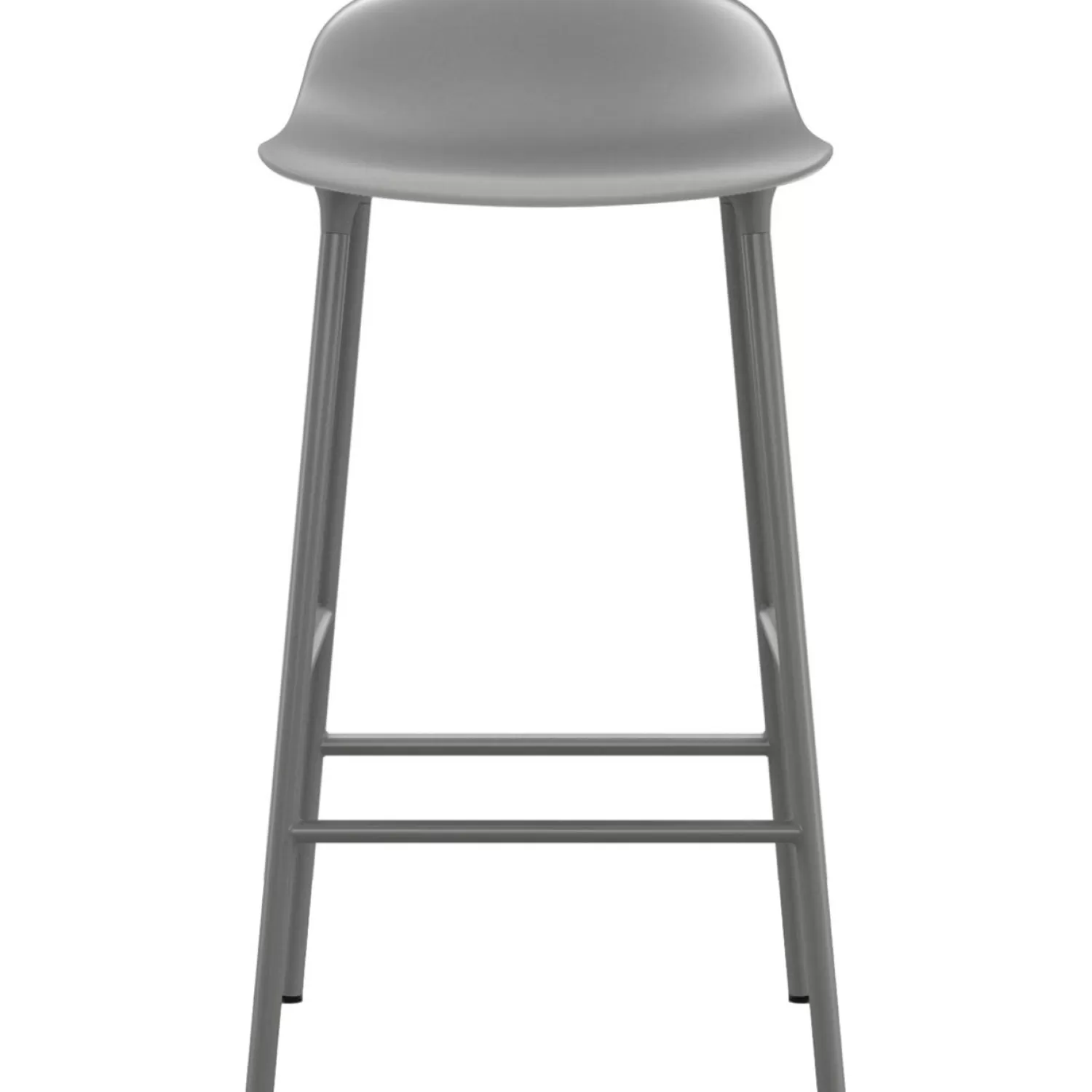 Normann Copenhagen Form Barhocker 75Cm, Weis/Stahl | Barhocker