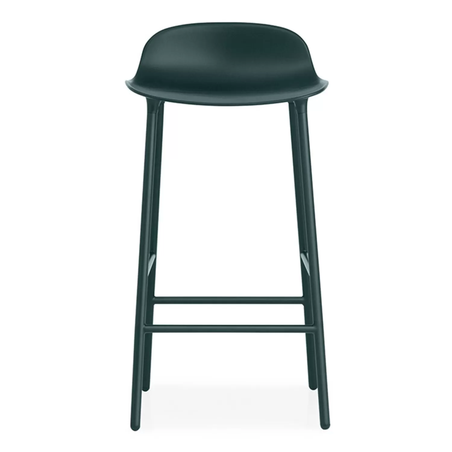 Normann Copenhagen Form Barhocker 75Cm, Weis/Stahl | Barhocker