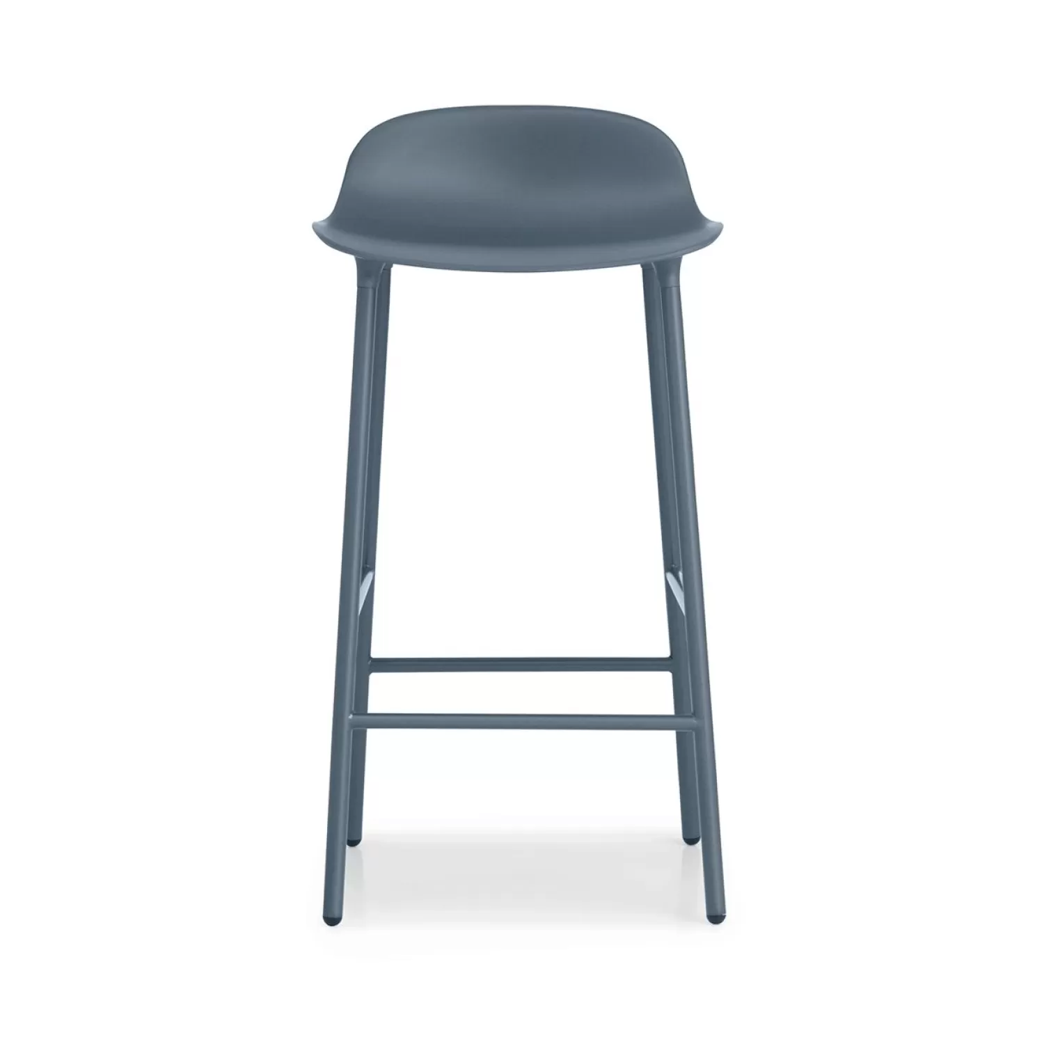 Normann Copenhagen Form Barhocker 75Cm, Weis/Stahl | Barhocker