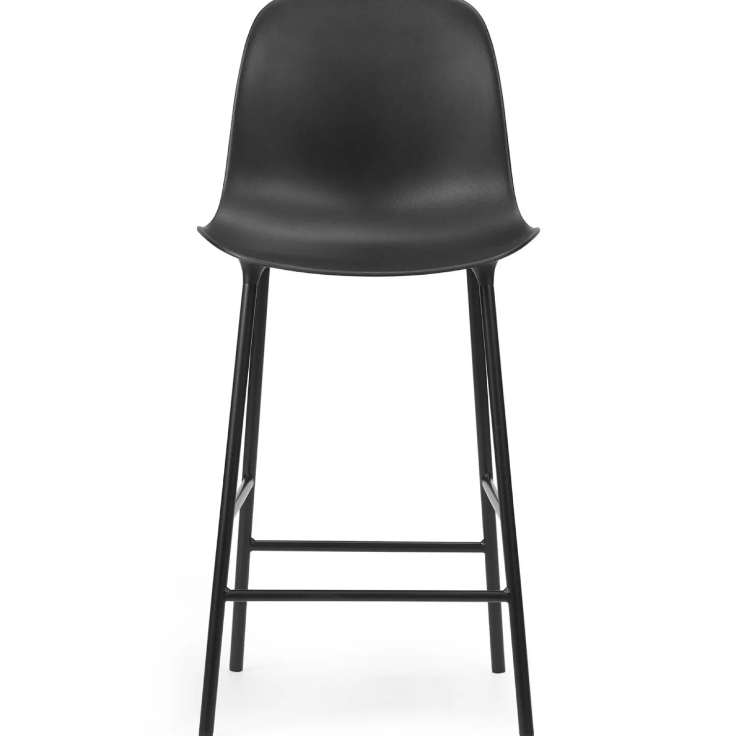 Normann Copenhagen Form Barhocker Hoher Rucken 65 Cm Stahl | Barhocker