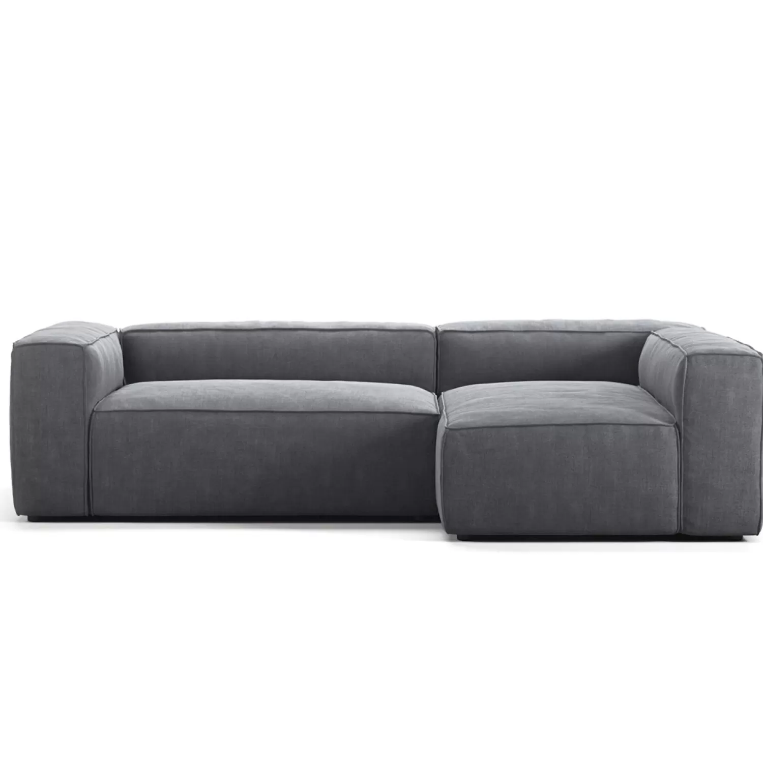 Decotique Grand 3-Sitzer-Sofa Liege Rechts< Ecksofas