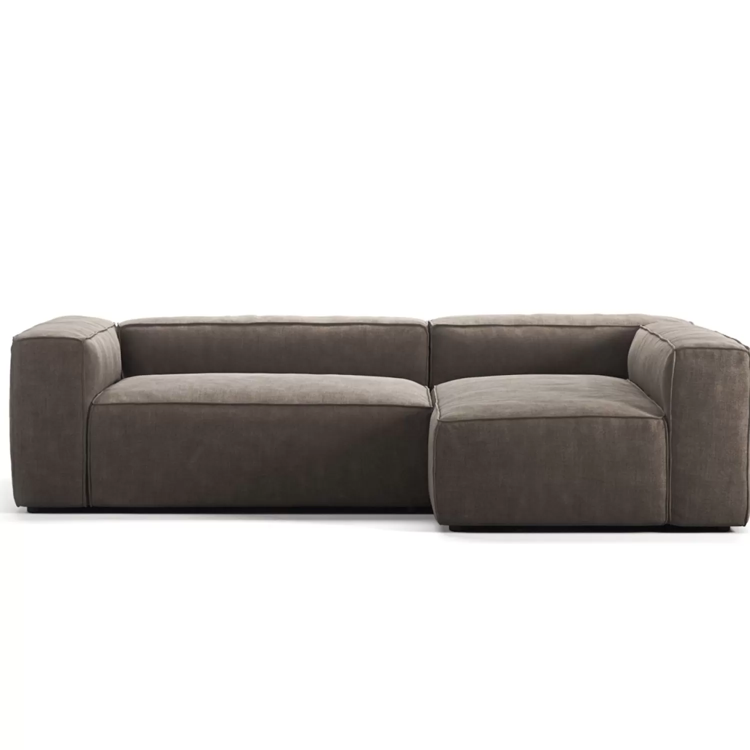 Decotique Grand 3-Sitzer-Sofa Liege Rechts< Ecksofas