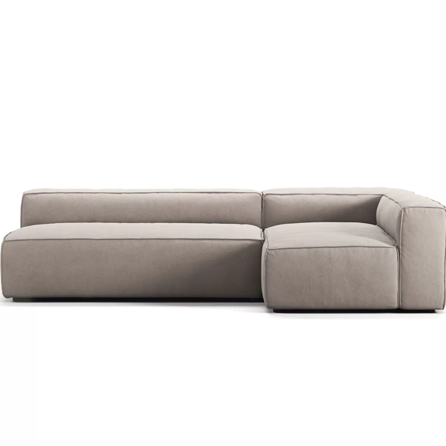 Decotique Grand 3-Sitzer-Sofa Lounge Rechts< Ecksofas