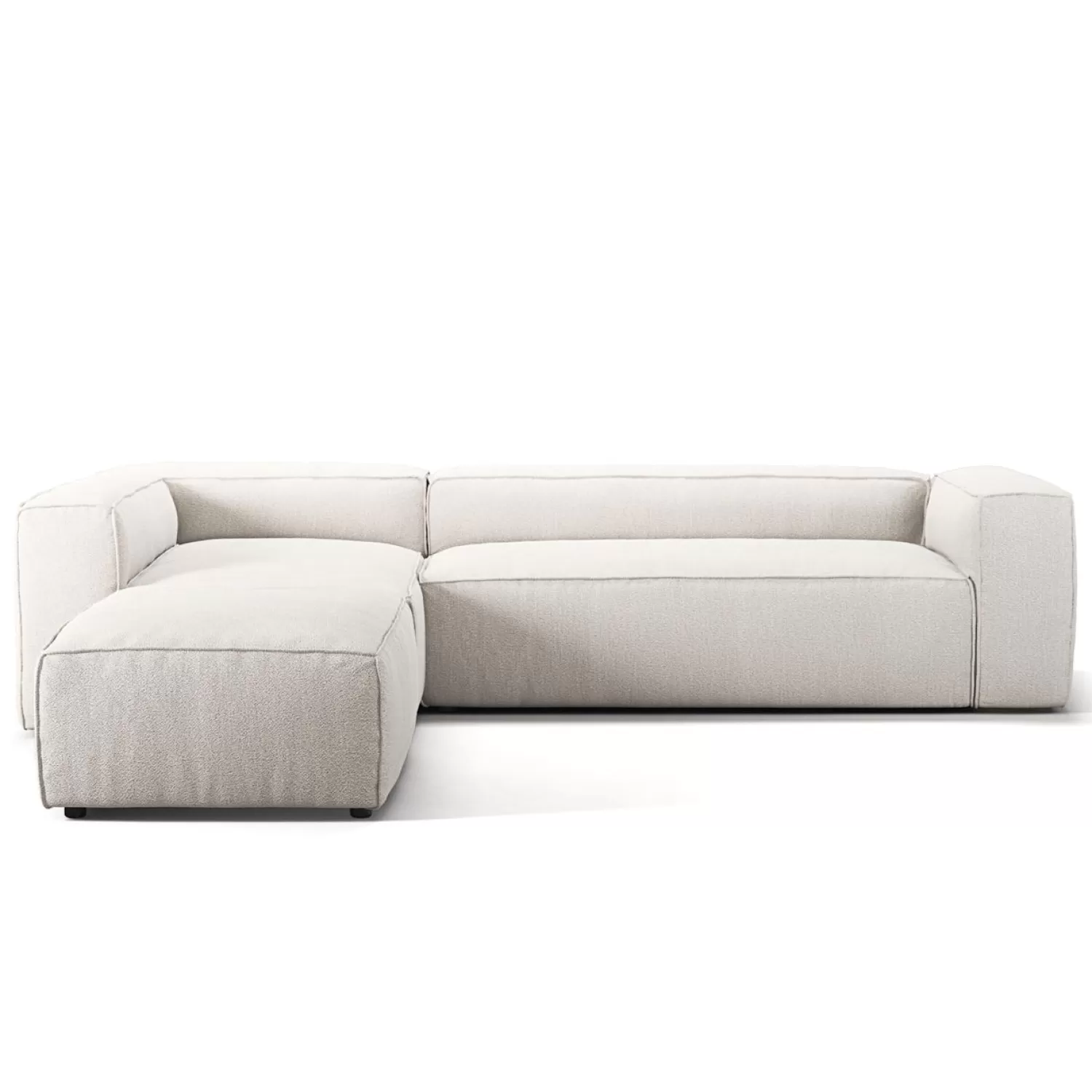 Decotique Grand 4-Sitzer-Sofa Liege Links Offenes Endstuck< Ecksofas