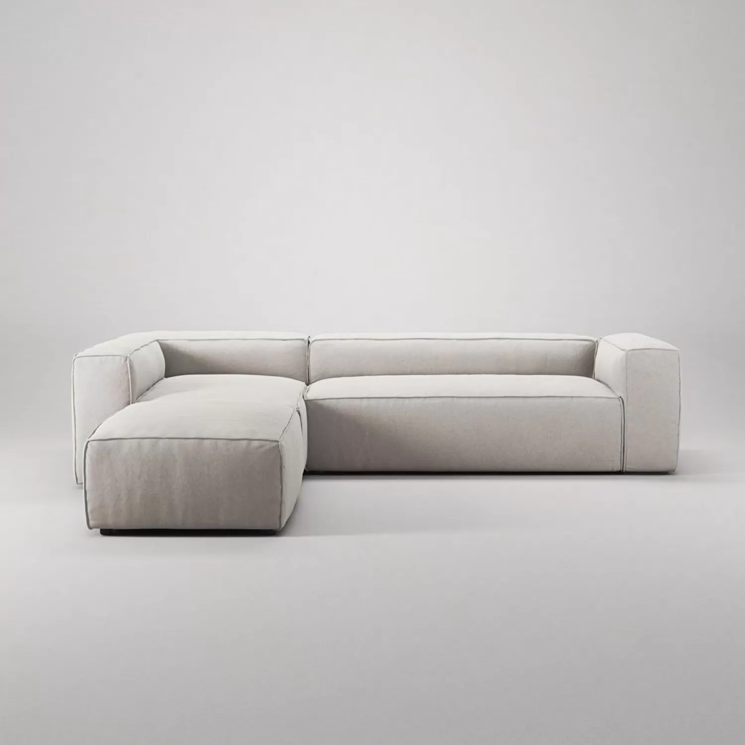 Decotique Grand 4-Sitzer-Sofa Liege Links Offenes Endstuck< Ecksofas