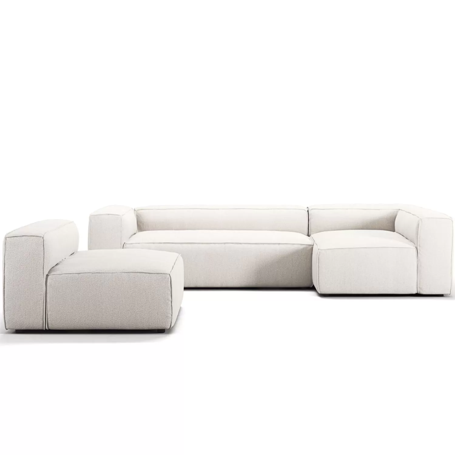 Decotique Grand 4-Sitzer-Sofa Liege Rechts Mit Sessel< Ecksofas