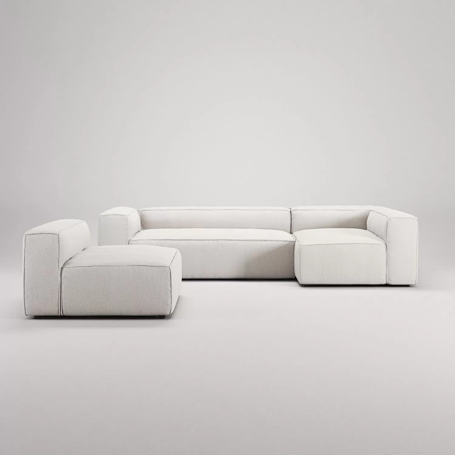 Decotique Grand 4-Sitzer-Sofa Liege Rechts Mit Sessel< Ecksofas