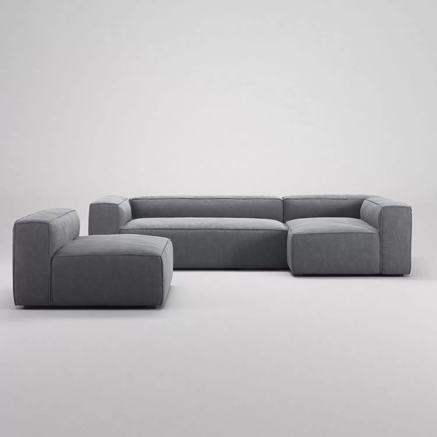 Decotique Grand 4-Sitzer-Sofa Liege Rechts Mit Sessel< Ecksofas