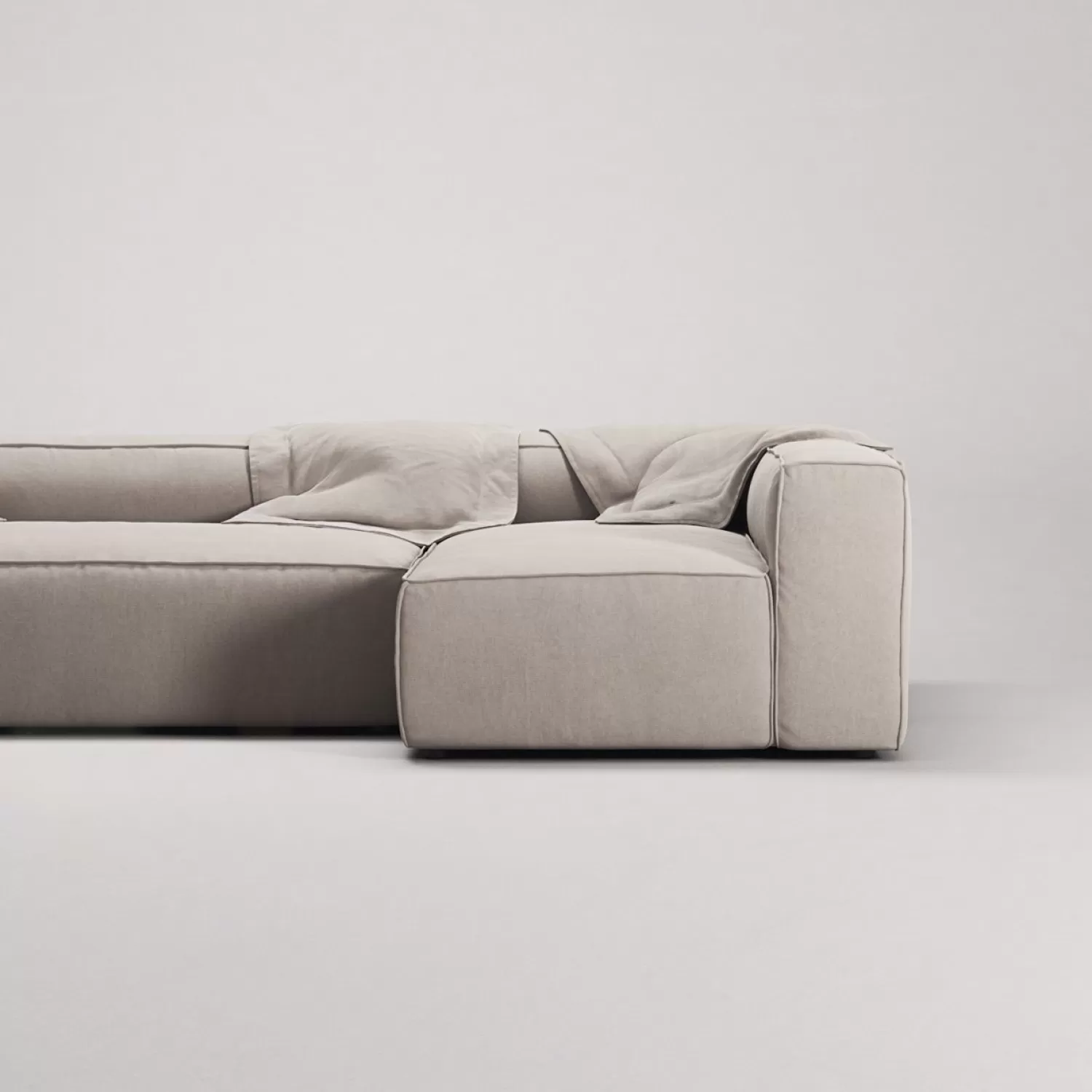 Decotique Grand 4-Sitzer-Sofa Liege Rechts Mit Sessel< Ecksofas