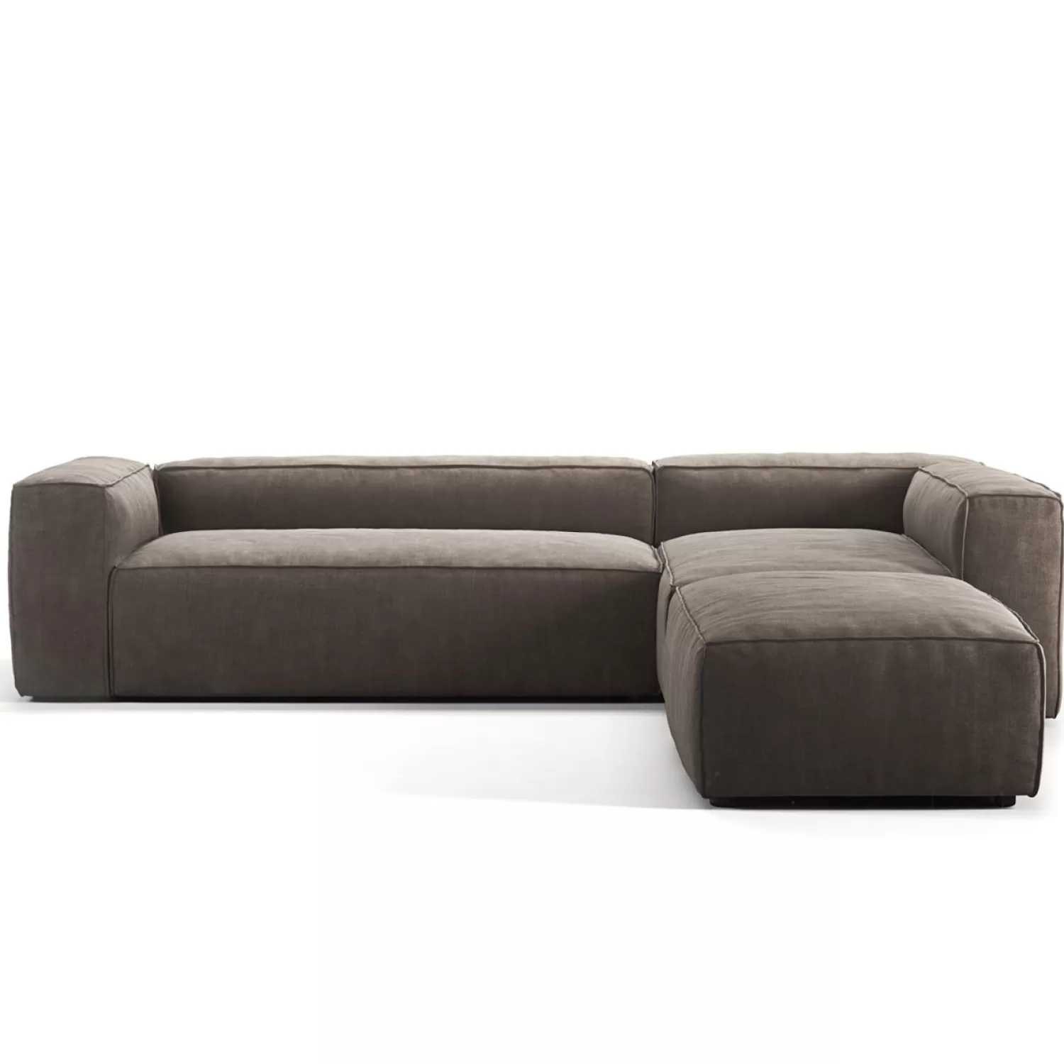 Decotique Grand 4-Sitzer-Sofa Liege Rechts Offenes Endstuck< Ecksofas