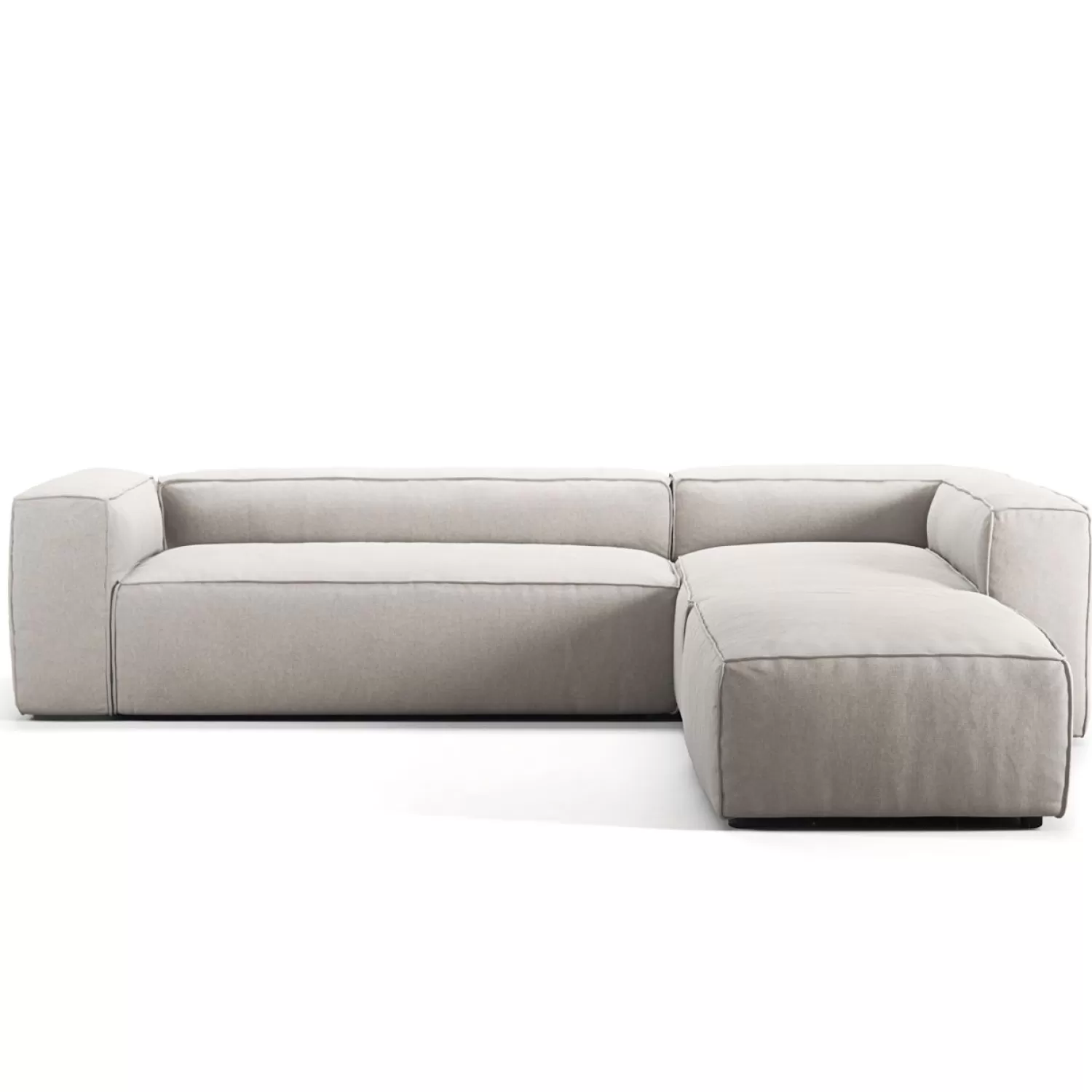 Decotique Grand 4-Sitzer-Sofa Liege Rechts Offenes Endstuck< Ecksofas