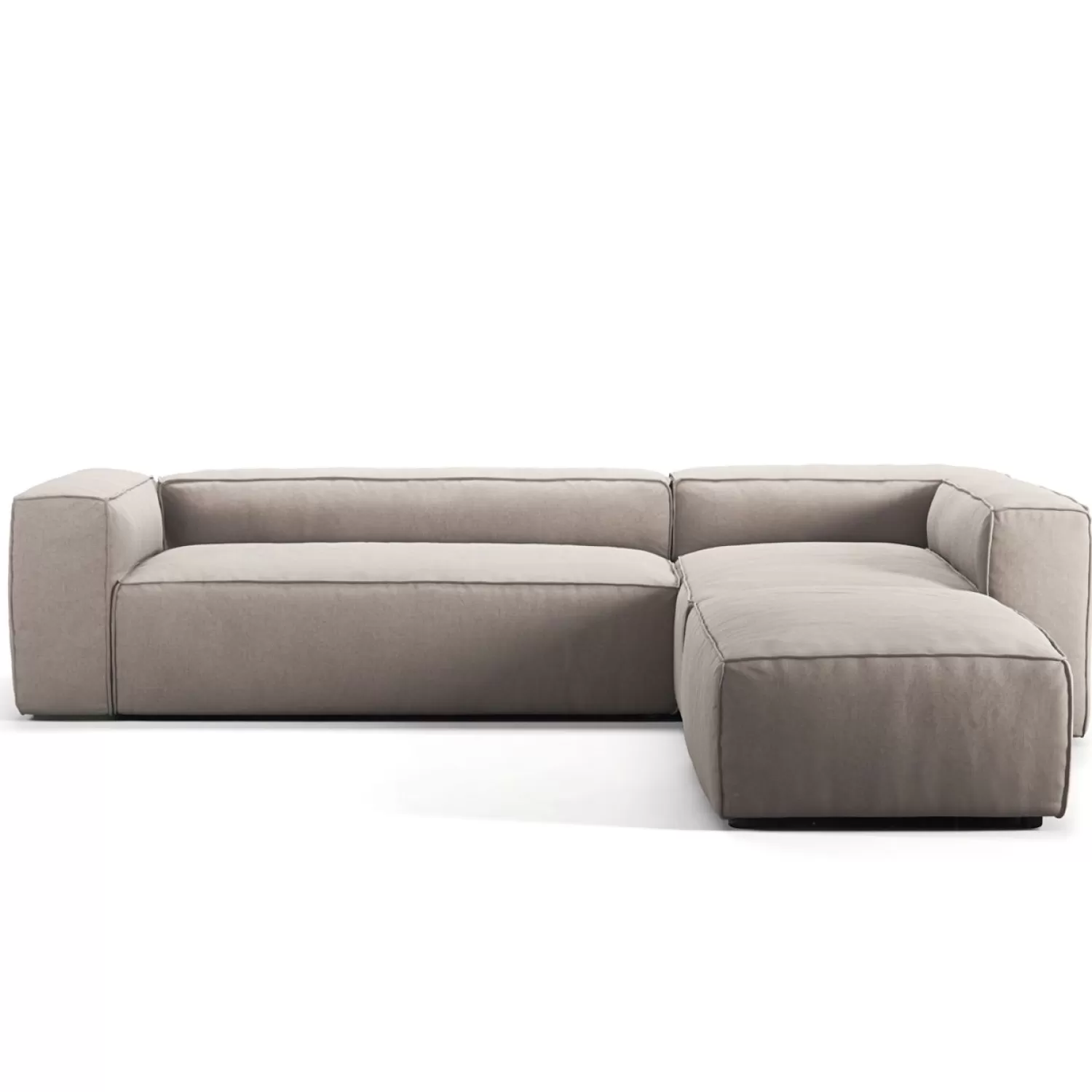 Decotique Grand 4-Sitzer-Sofa Liege Rechts Offenes Endstuck< Ecksofas