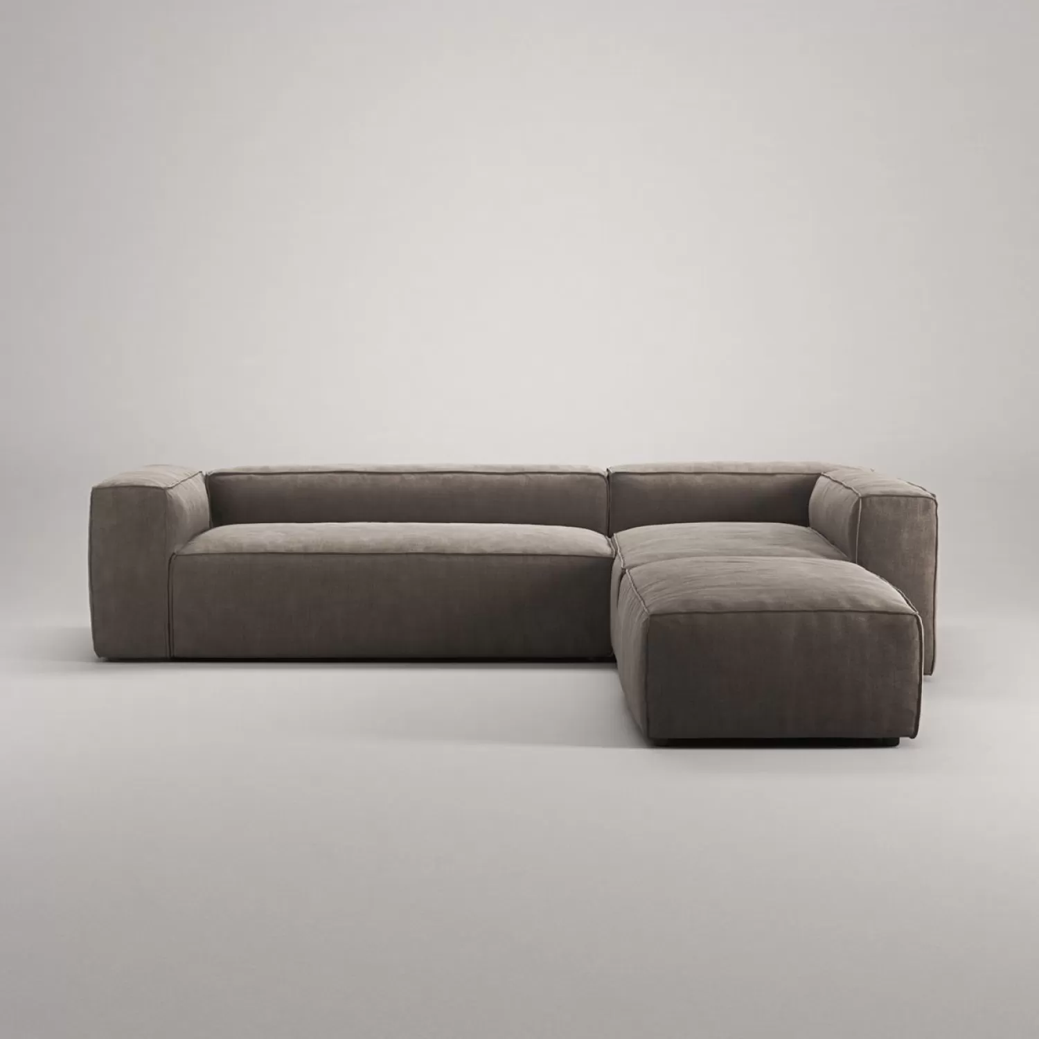 Decotique Grand 4-Sitzer-Sofa Liege Rechts Offenes Endstuck< Ecksofas