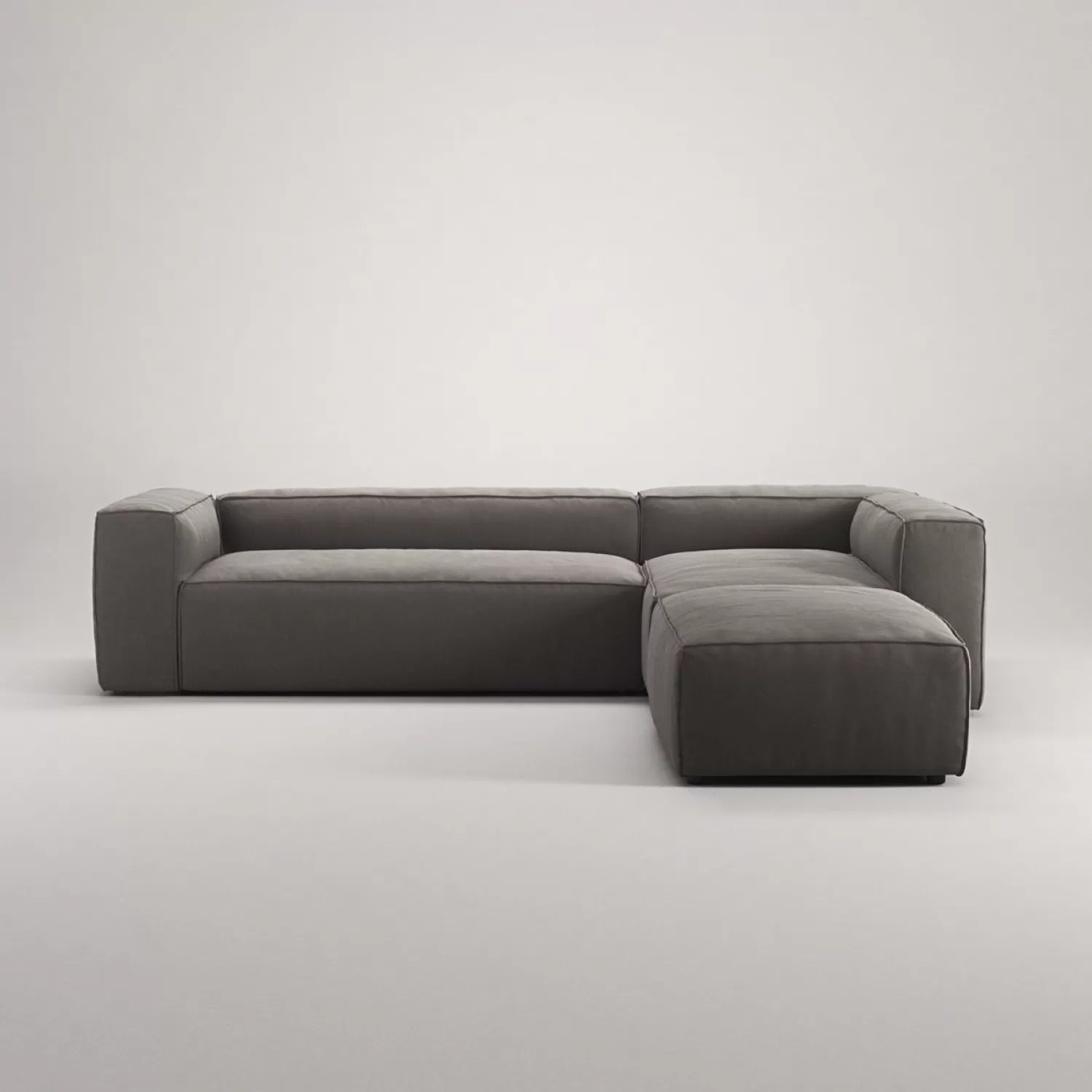 Decotique Grand 4-Sitzer-Sofa Liege Rechts Offenes Endstuck< Ecksofas