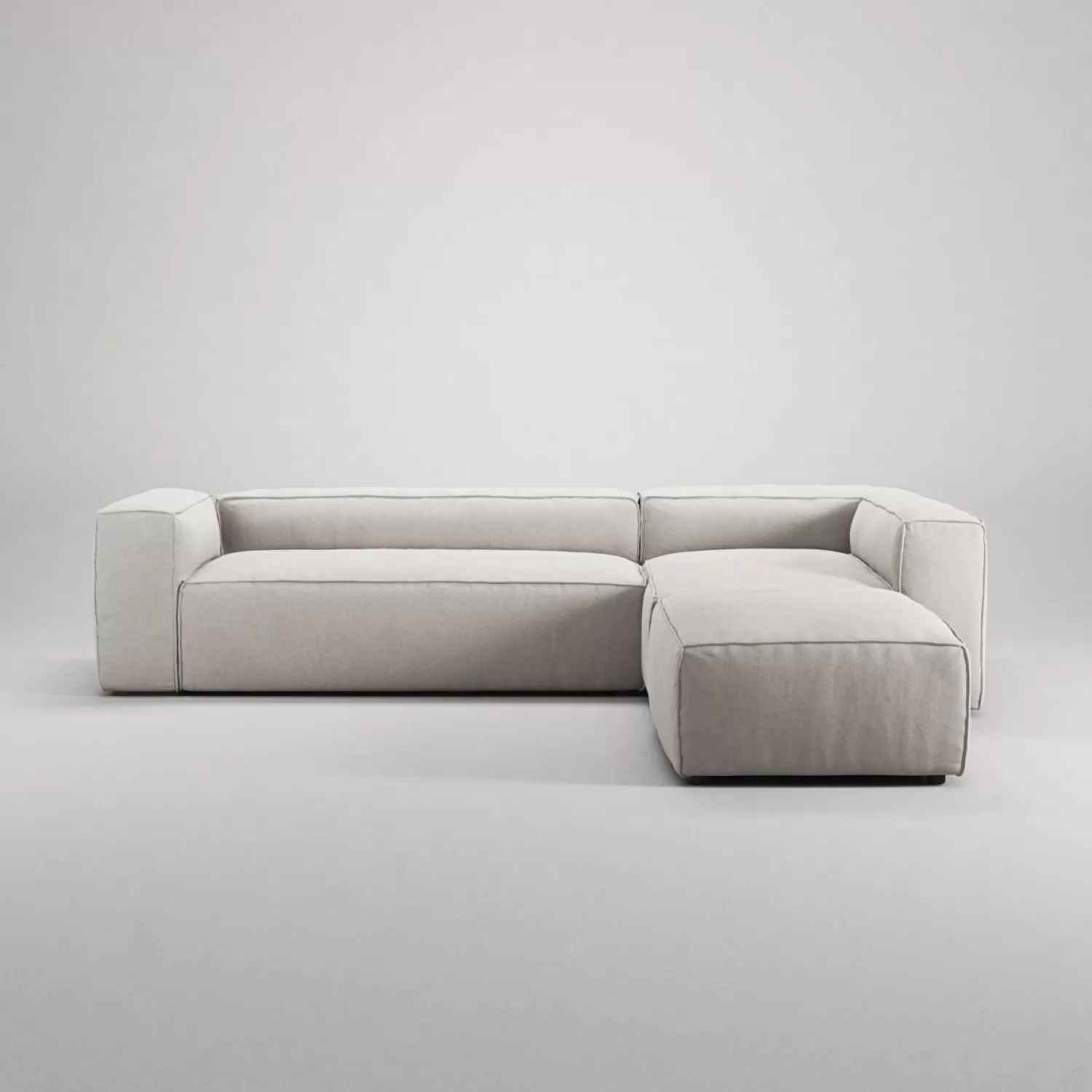 Decotique Grand 4-Sitzer-Sofa Liege Rechts Offenes Endstuck< Ecksofas