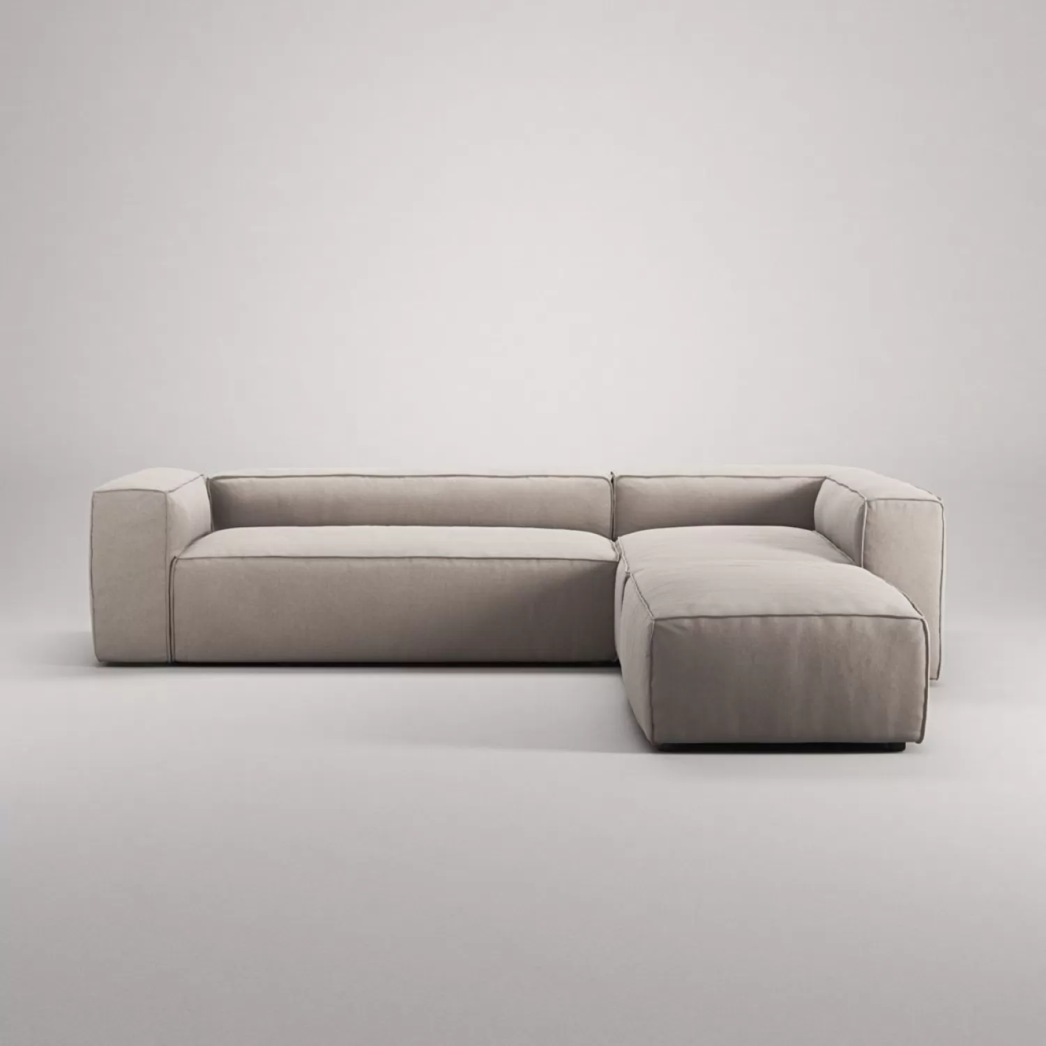 Decotique Grand 4-Sitzer-Sofa Liege Rechts Offenes Endstuck< Ecksofas