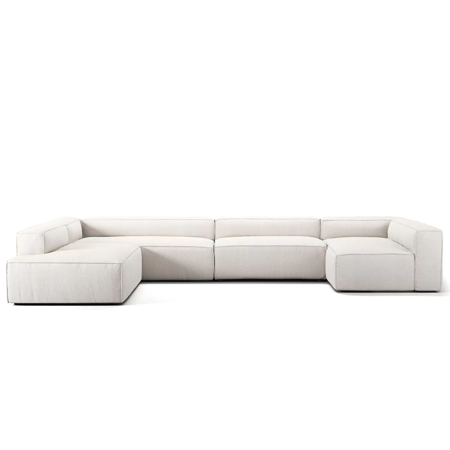 Decotique Grand 5-Sitzer-Sofa Liege Links< Ecksofas