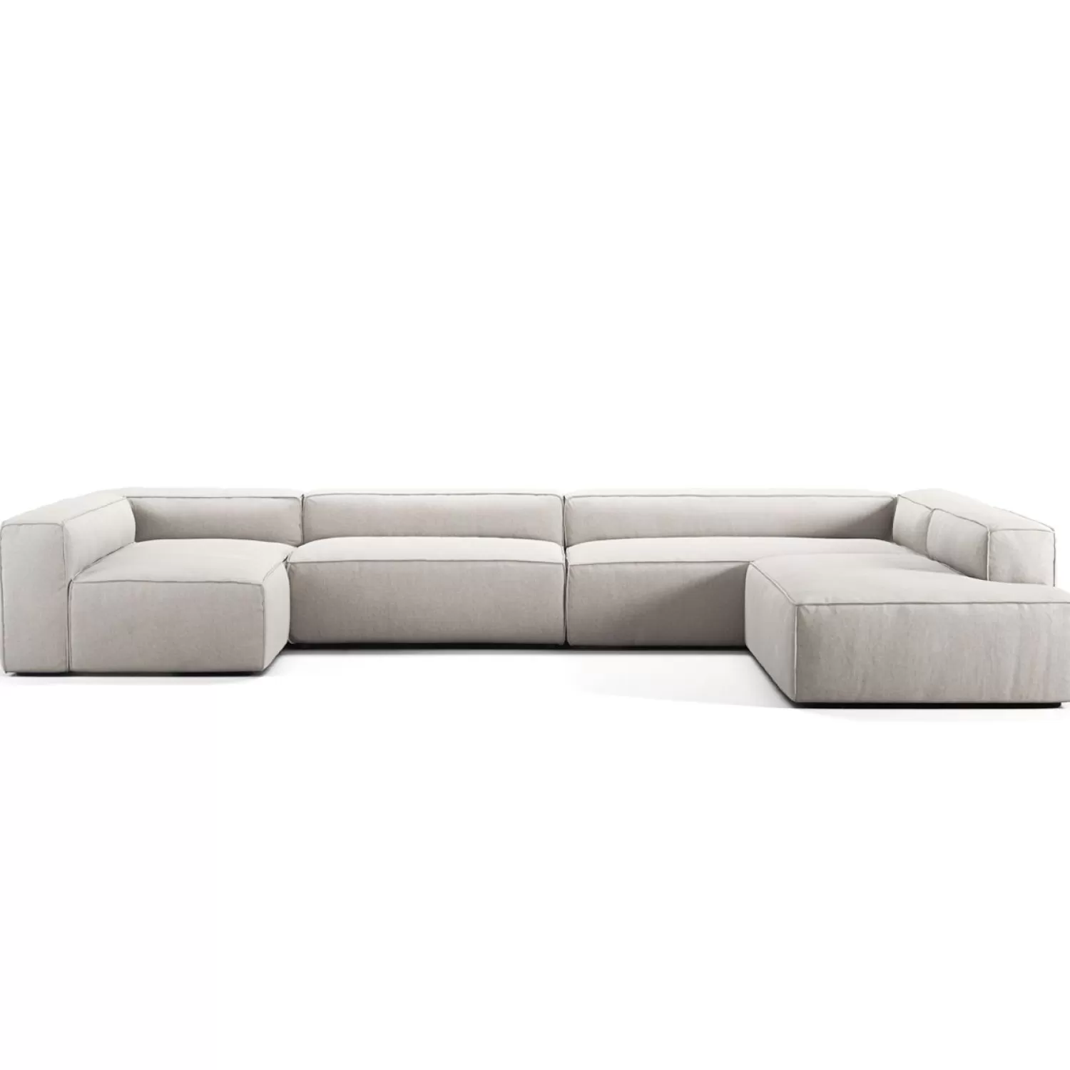 Decotique Grand 5-Sitzer-Sofa Liege Rechts< Ecksofas