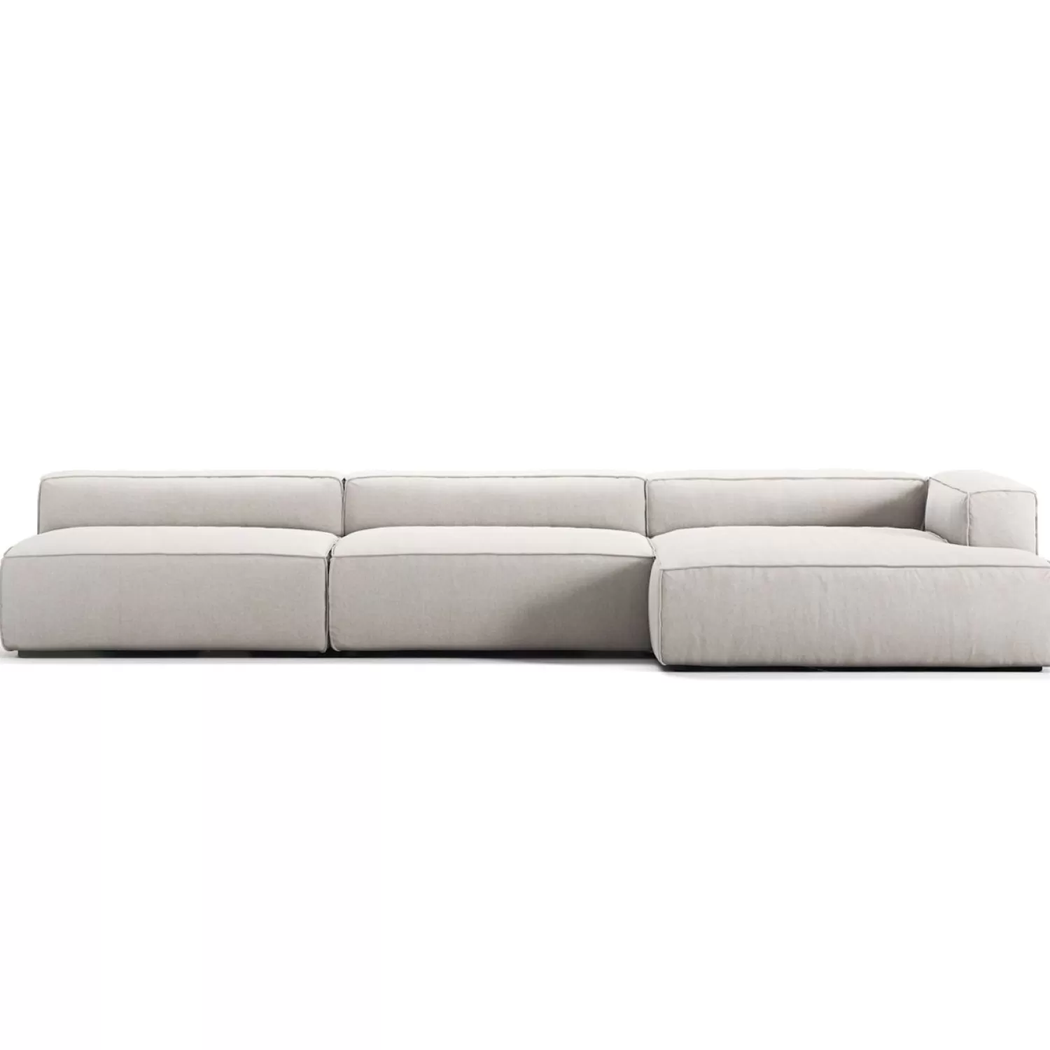 Decotique Grand 5-Sitzer-Sofa Sonnenliege Rechts< Ecksofas