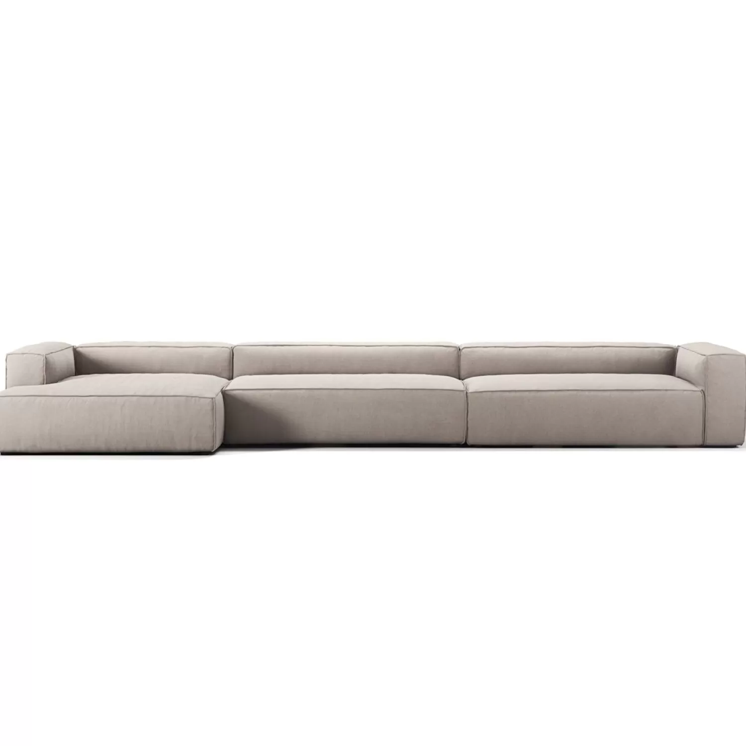 Decotique Grand 7-Sitzer-Sofa Sonnenliege Links< Ecksofas