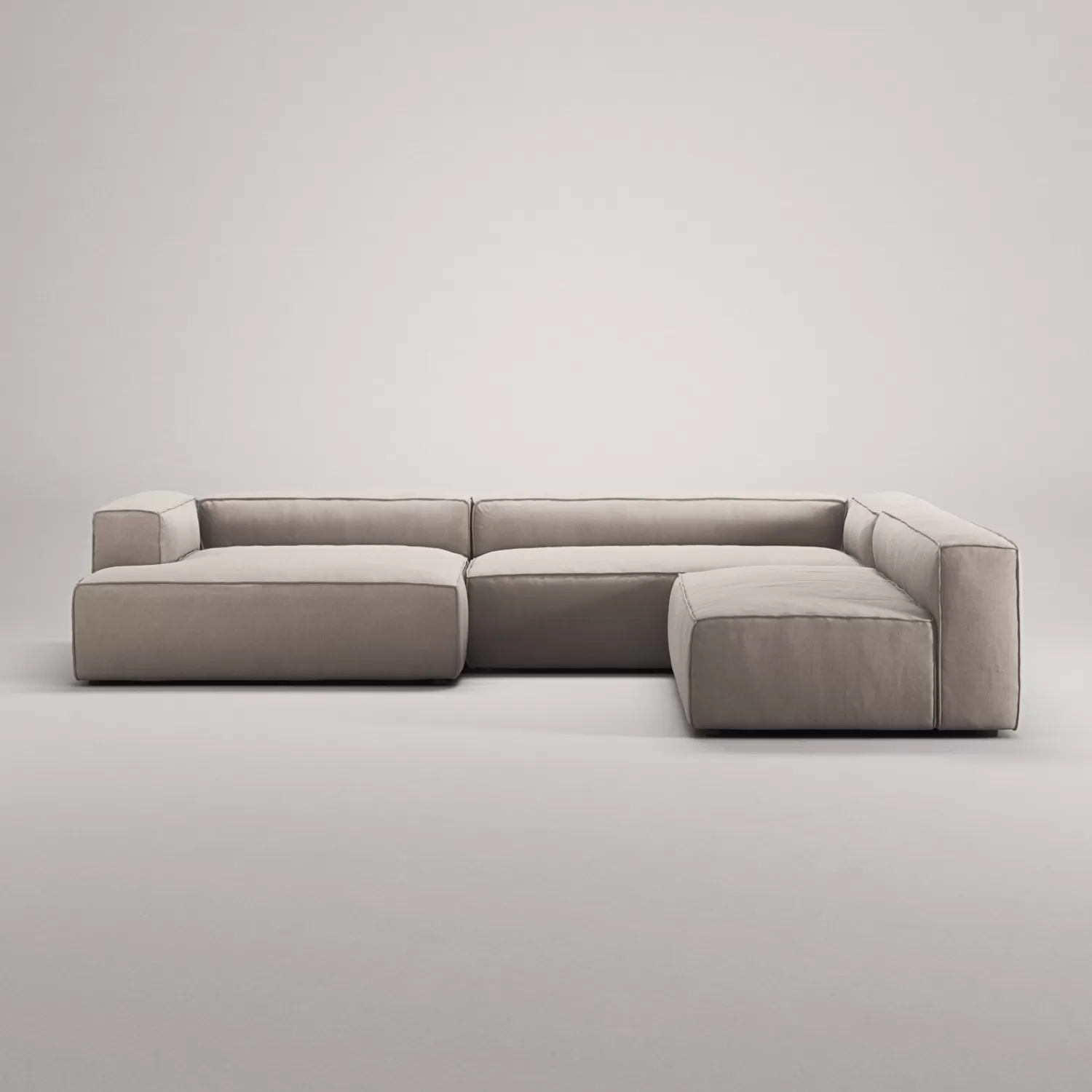 Decotique Grand 7-Sitzer-Sofa Sonnenliege Links< Ecksofas