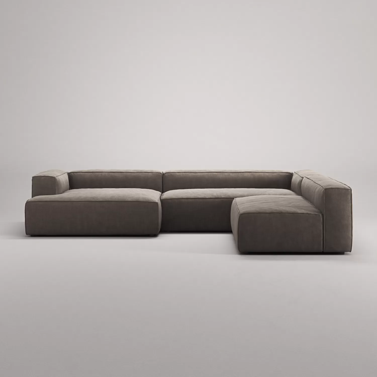 Decotique Grand 7-Sitzer-Sofa Sonnenliege Links< Ecksofas