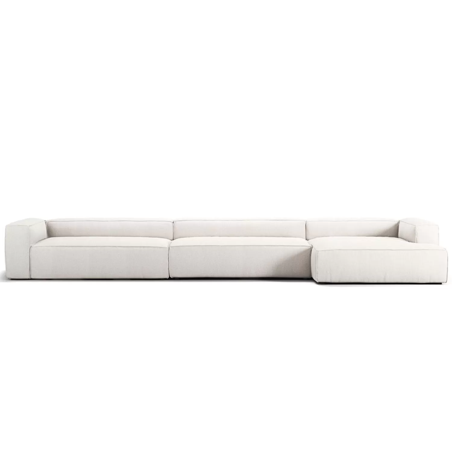 Decotique Grand 7-Sitzer-Sofa Sonnenliege Rechts< Ecksofas