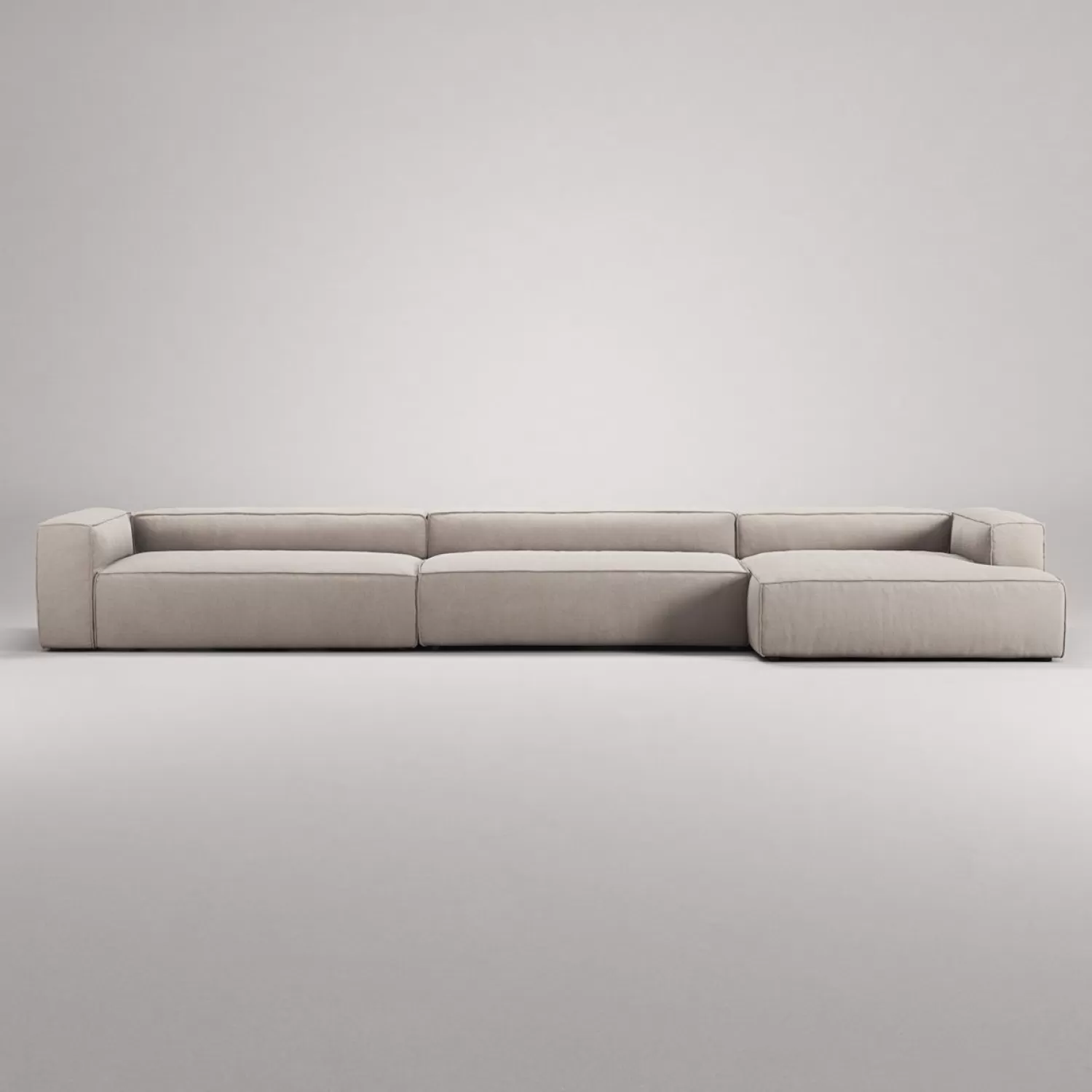 Decotique Grand 7-Sitzer-Sofa Sonnenliege Rechts< Ecksofas