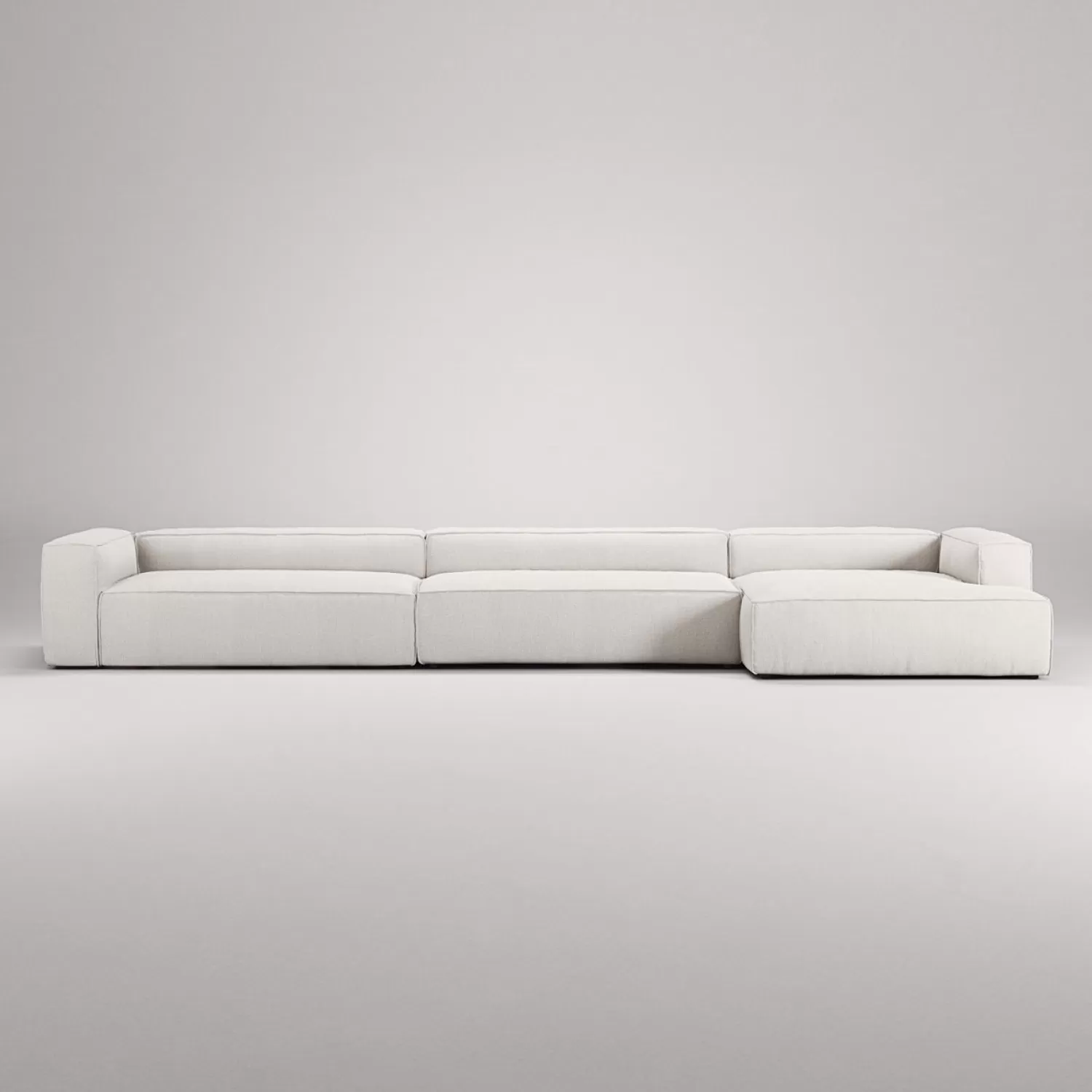 Decotique Grand 7-Sitzer-Sofa Sonnenliege Rechts< Ecksofas