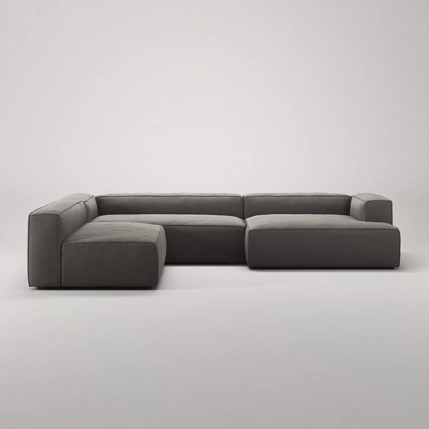 Decotique Grand 7-Sitzer-Sofa Sonnenliege Rechts< Ecksofas