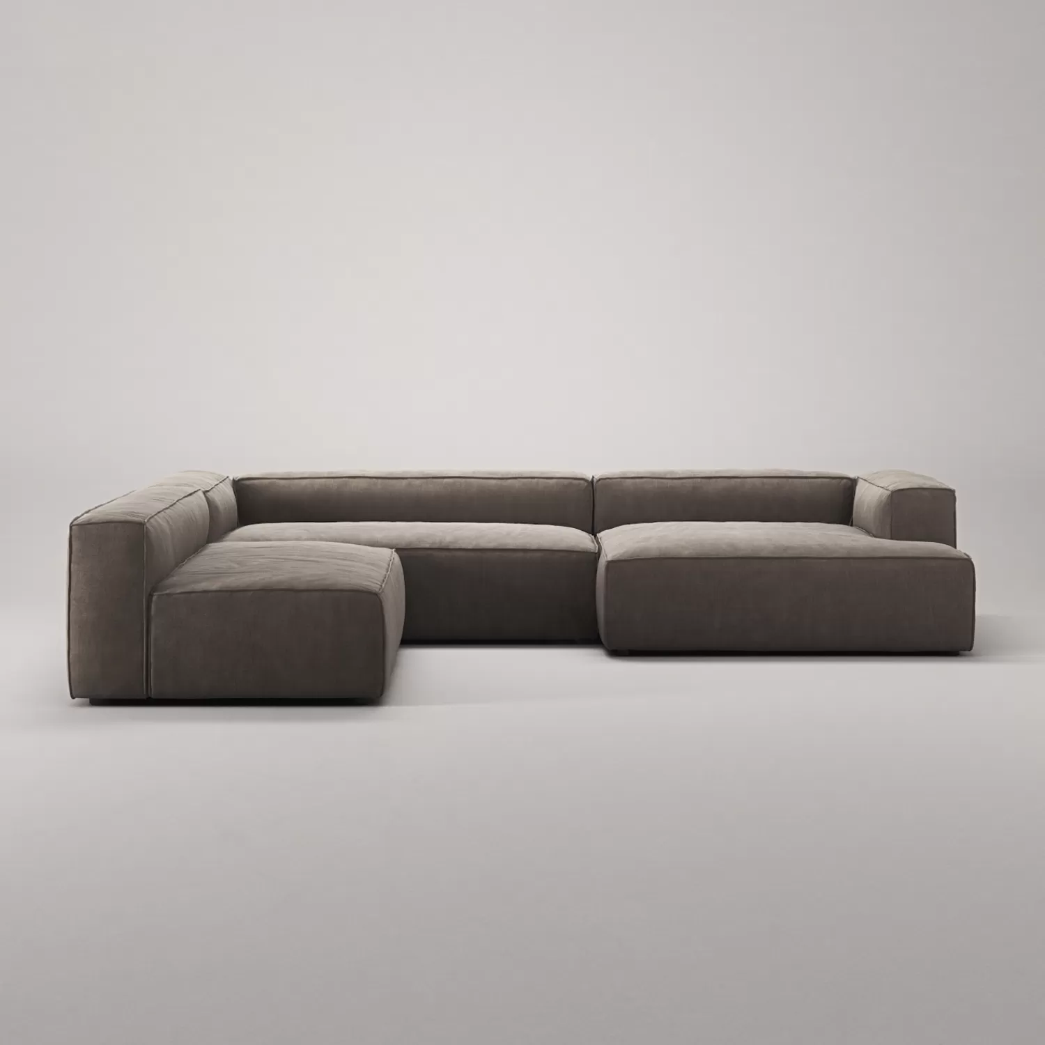 Decotique Grand 7-Sitzer-Sofa Sonnenliege Rechts< Ecksofas