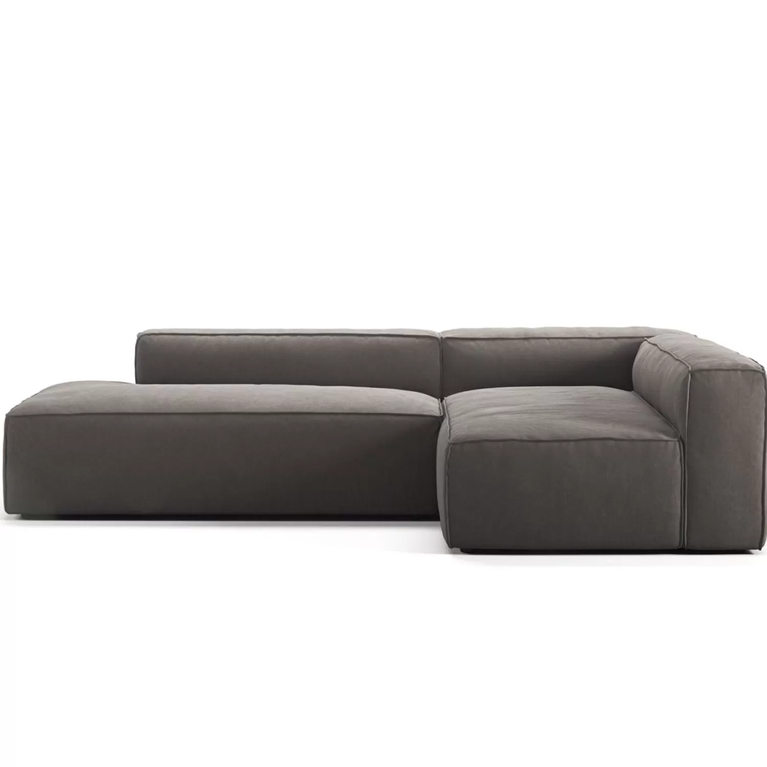 Decotique Grand Loungesofa 3-Sitzer Offener Abschluss Links< Ecksofas