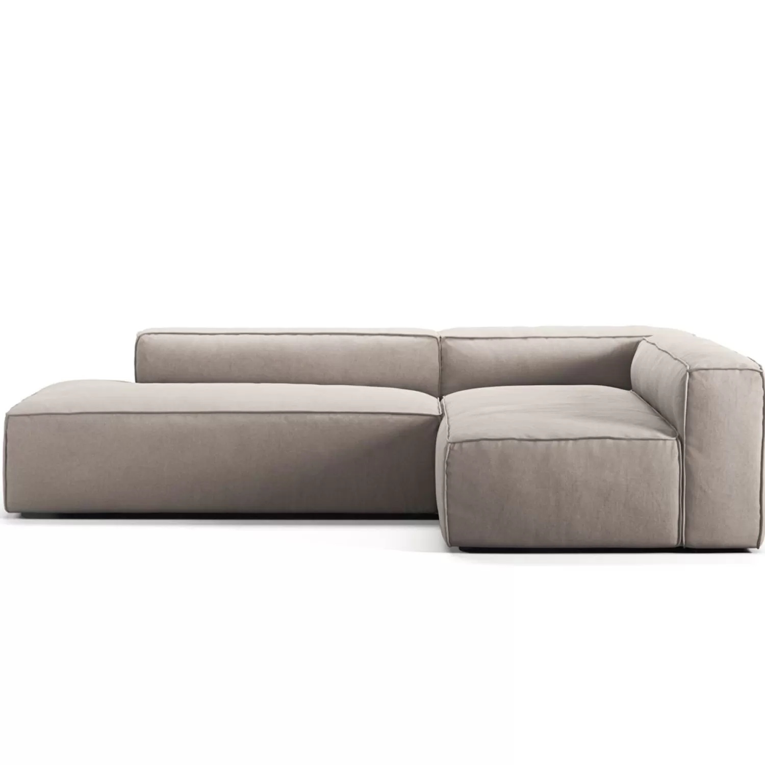 Decotique Grand Loungesofa 3-Sitzer Offener Abschluss Links< Ecksofas