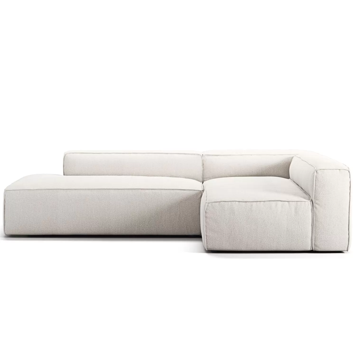 Decotique Grand Loungesofa 3-Sitzer Offener Abschluss Links< Ecksofas