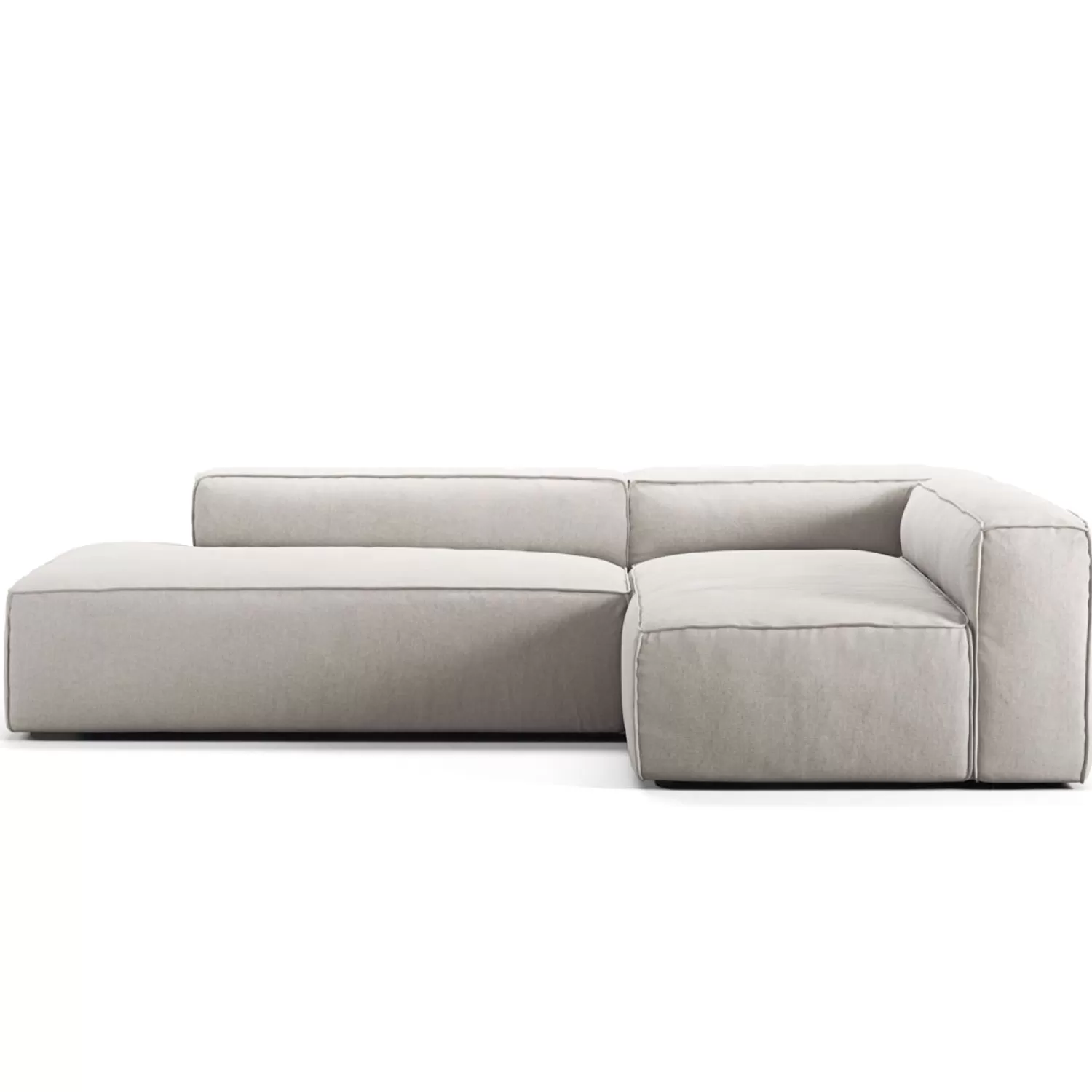 Decotique Grand Loungesofa 3-Sitzer Offener Abschluss Links< Ecksofas