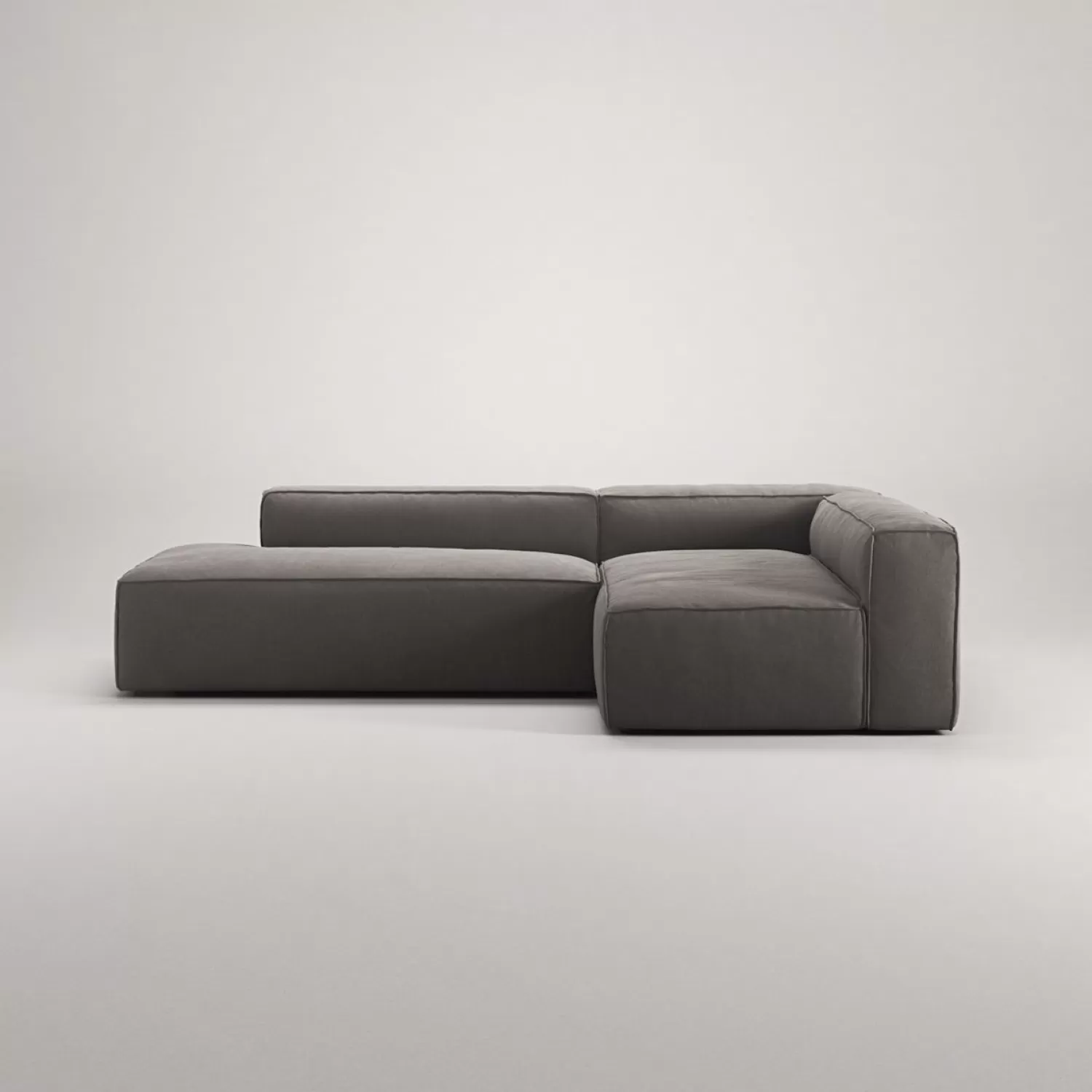 Decotique Grand Loungesofa 3-Sitzer Offener Abschluss Links< Ecksofas