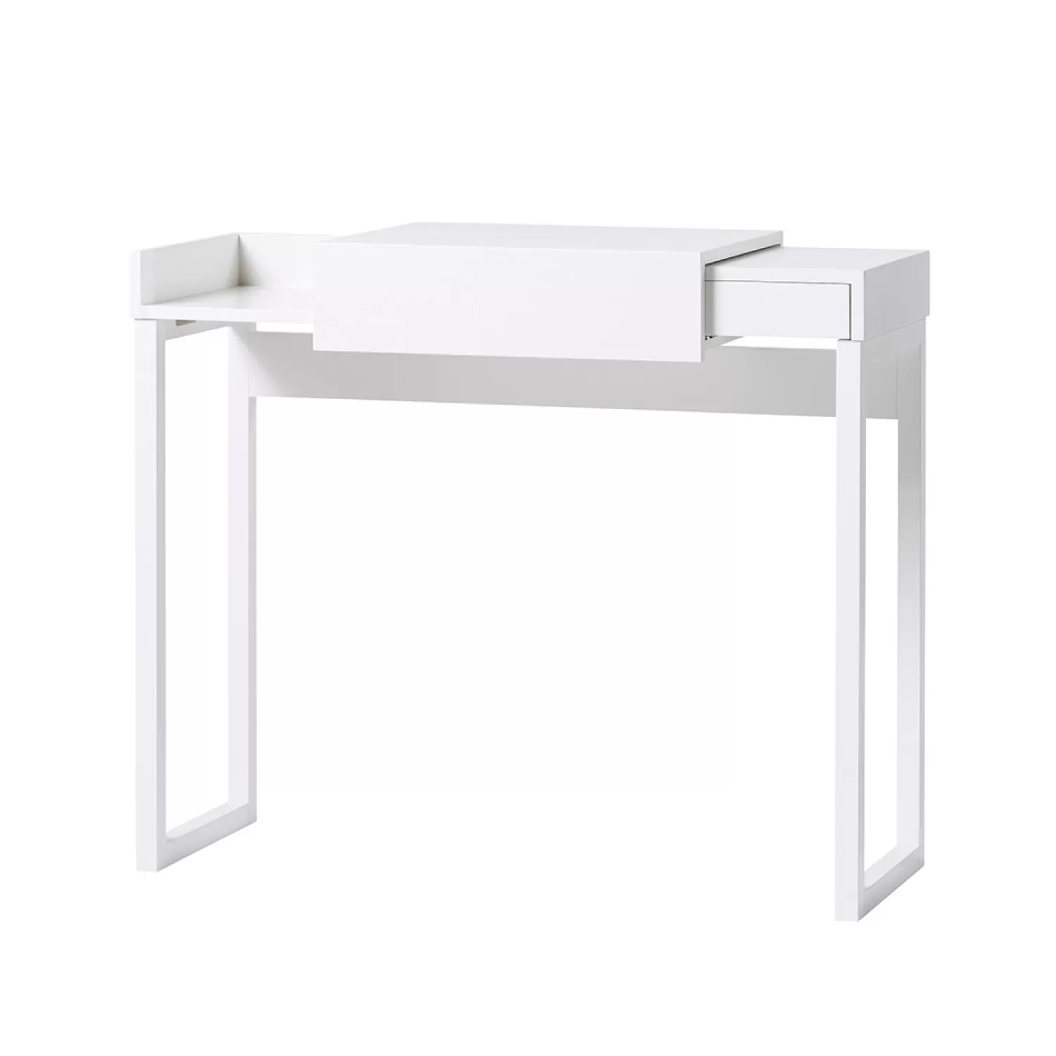 A2 Hidden Laptop Table, White< Schreibtische