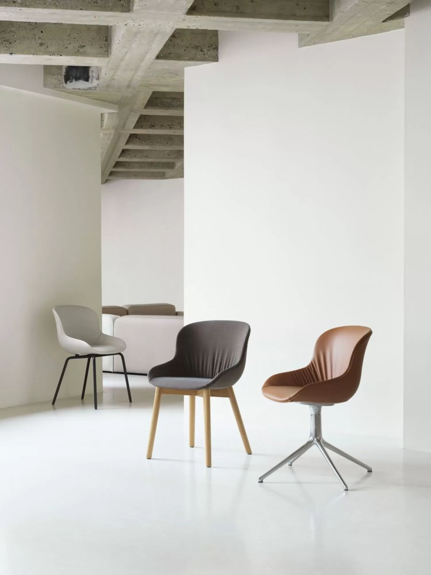 Normann Copenhagen Hyg Comfort Stuhl, Main Line Flax 32 | Bürostühle