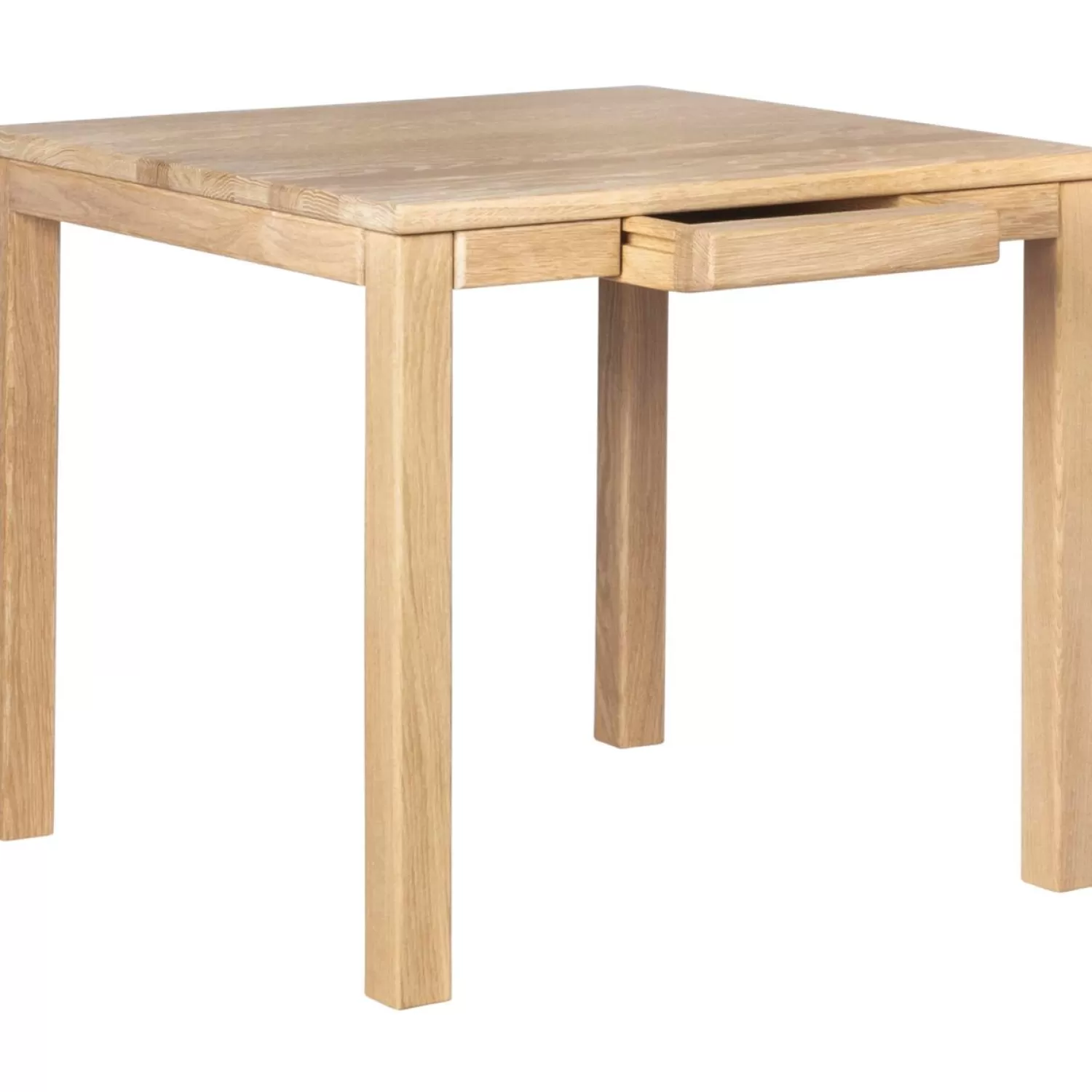 Haslev Klassik 2B Beistelltisch Mit Schublade, 60X60 Cm, Geolt Eiche< Couchtische