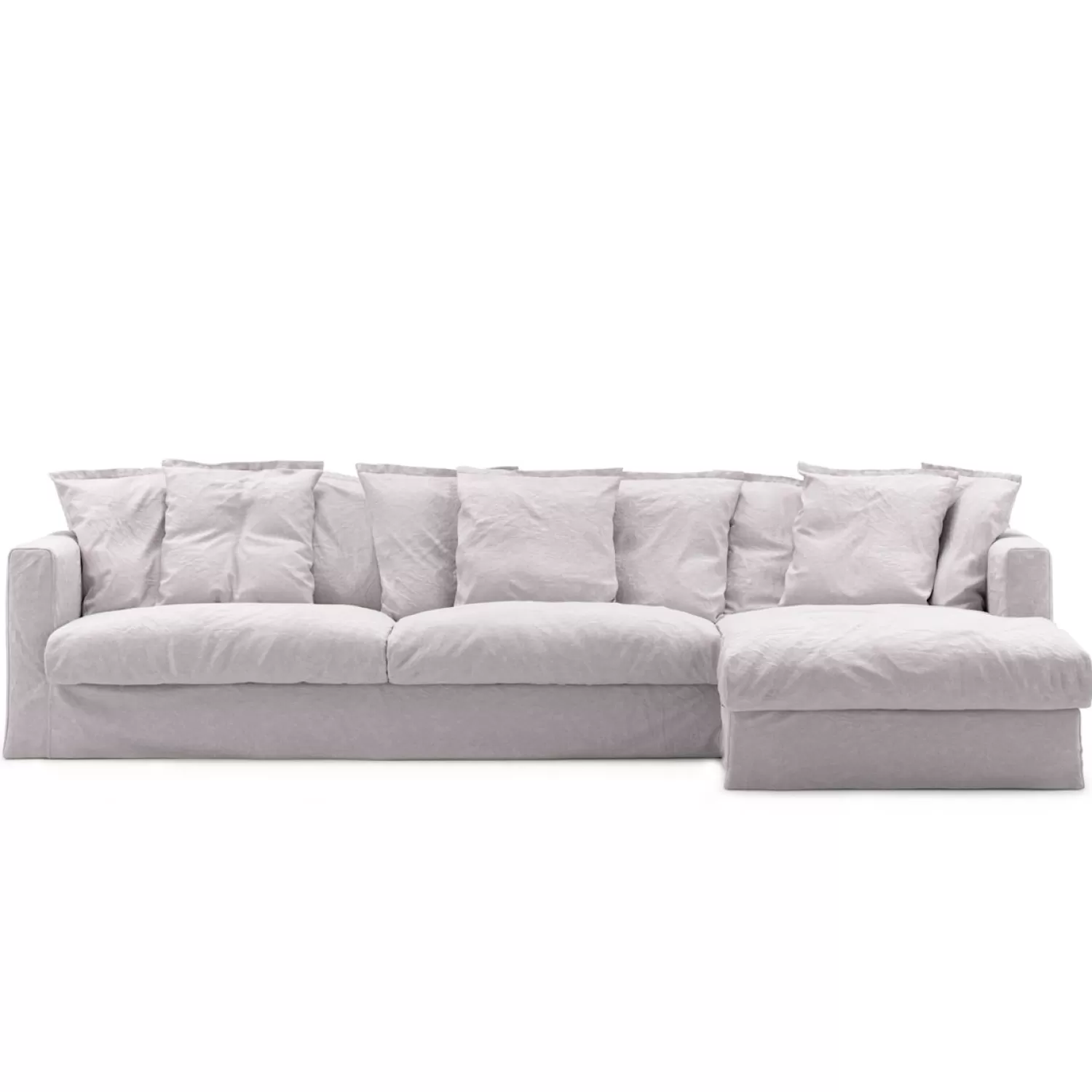 Decotique Le Grand Air 3-Sitzer-Sofa Leinen Liege Rechts< Ecksofas